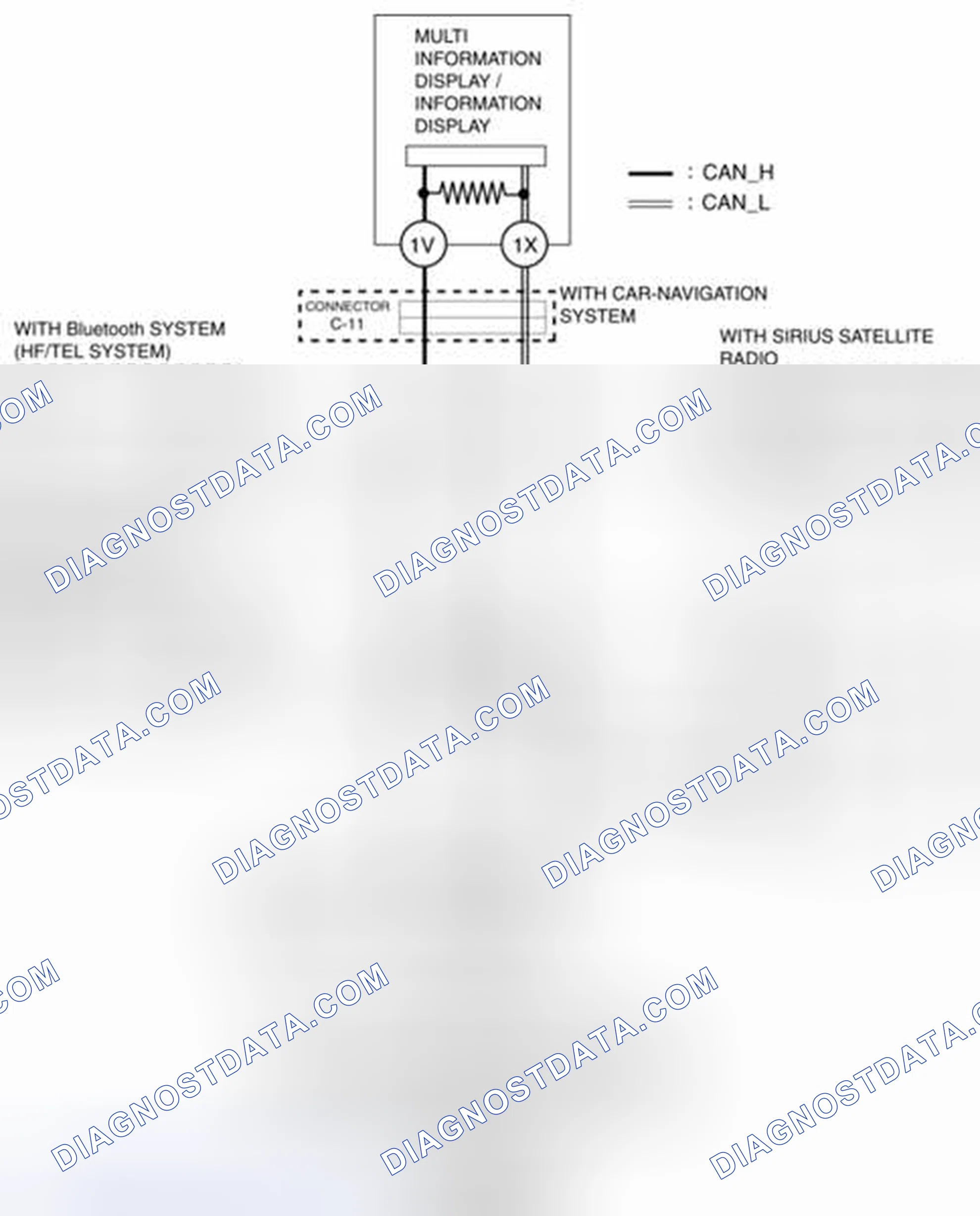 Scheme 7: MS-CAN Short To Ground [Multiplex Communication System] System Wiring Diagram