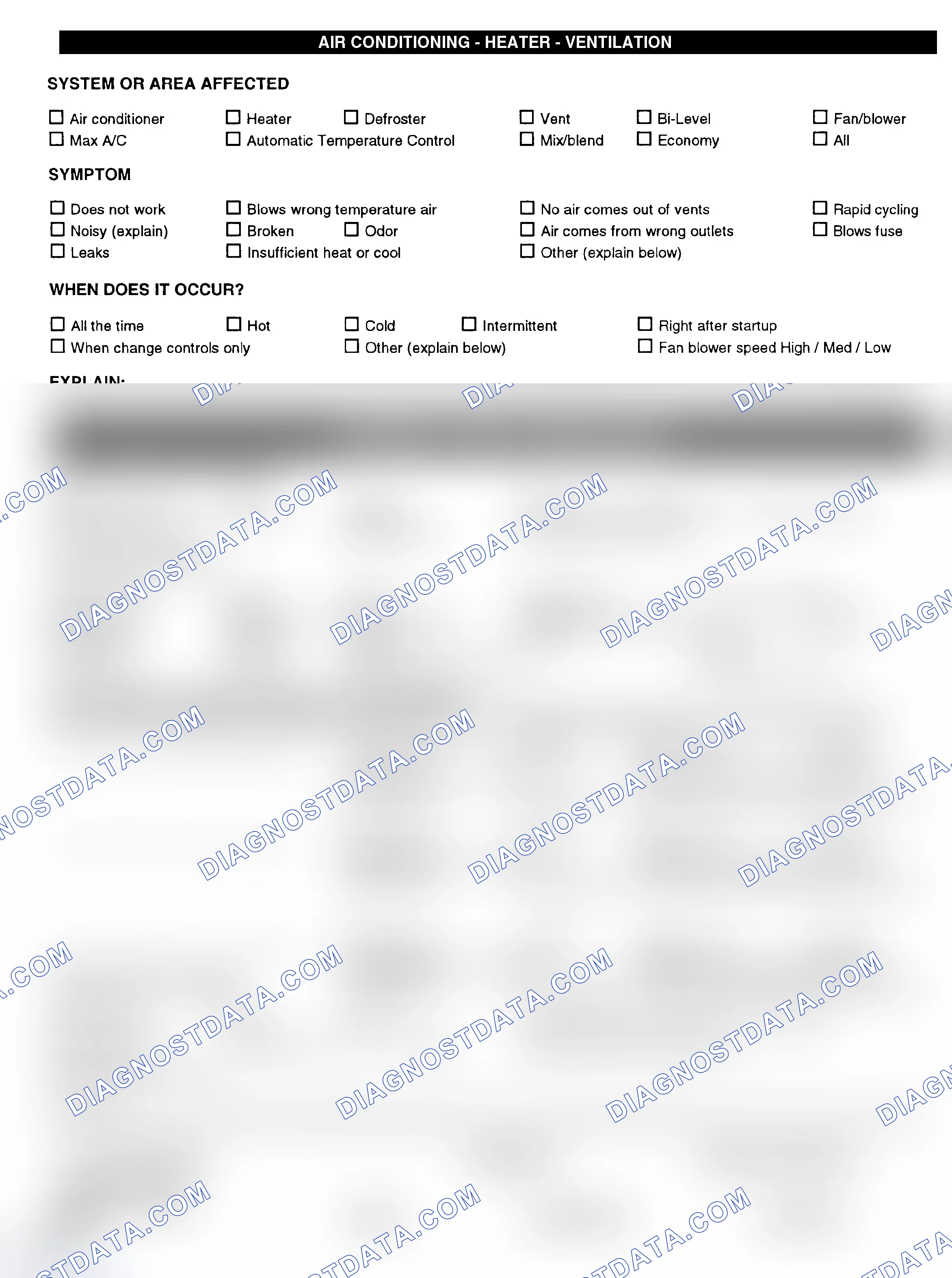 Scheme 4: Symptom Check List - Page 3
