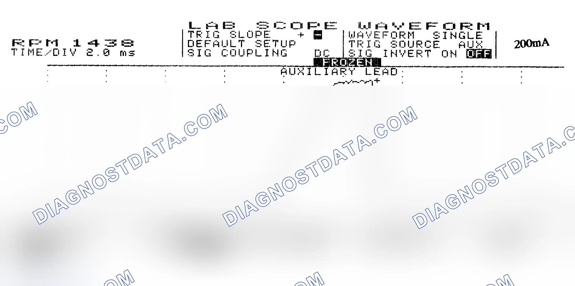 Scheme 15: Single Injector w/Normal Current Flow - Current Pattern
