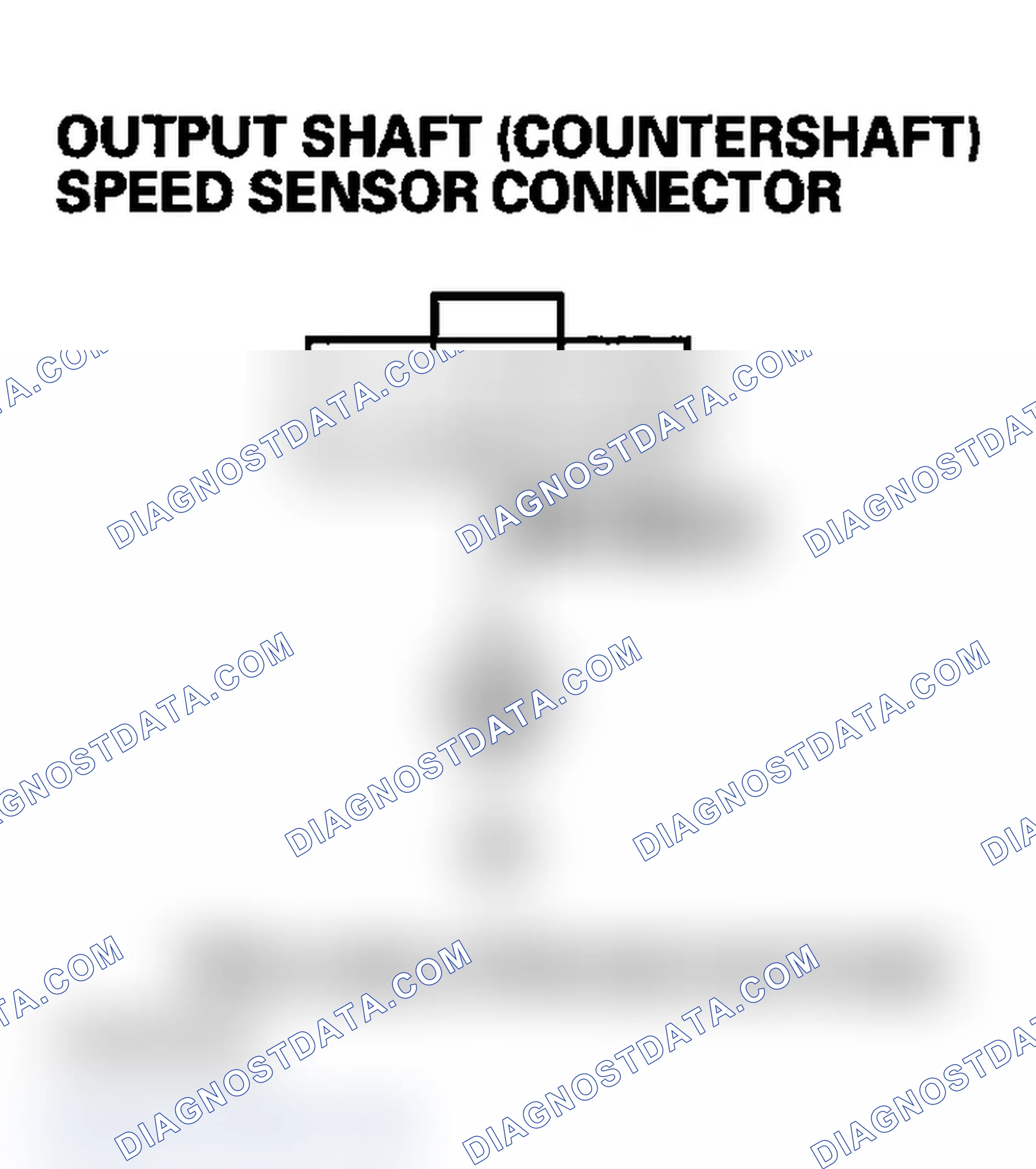 Scheme 131: DTC P0723: Output Shaft (Countershaft) Speed Sensor Intermittent Failure