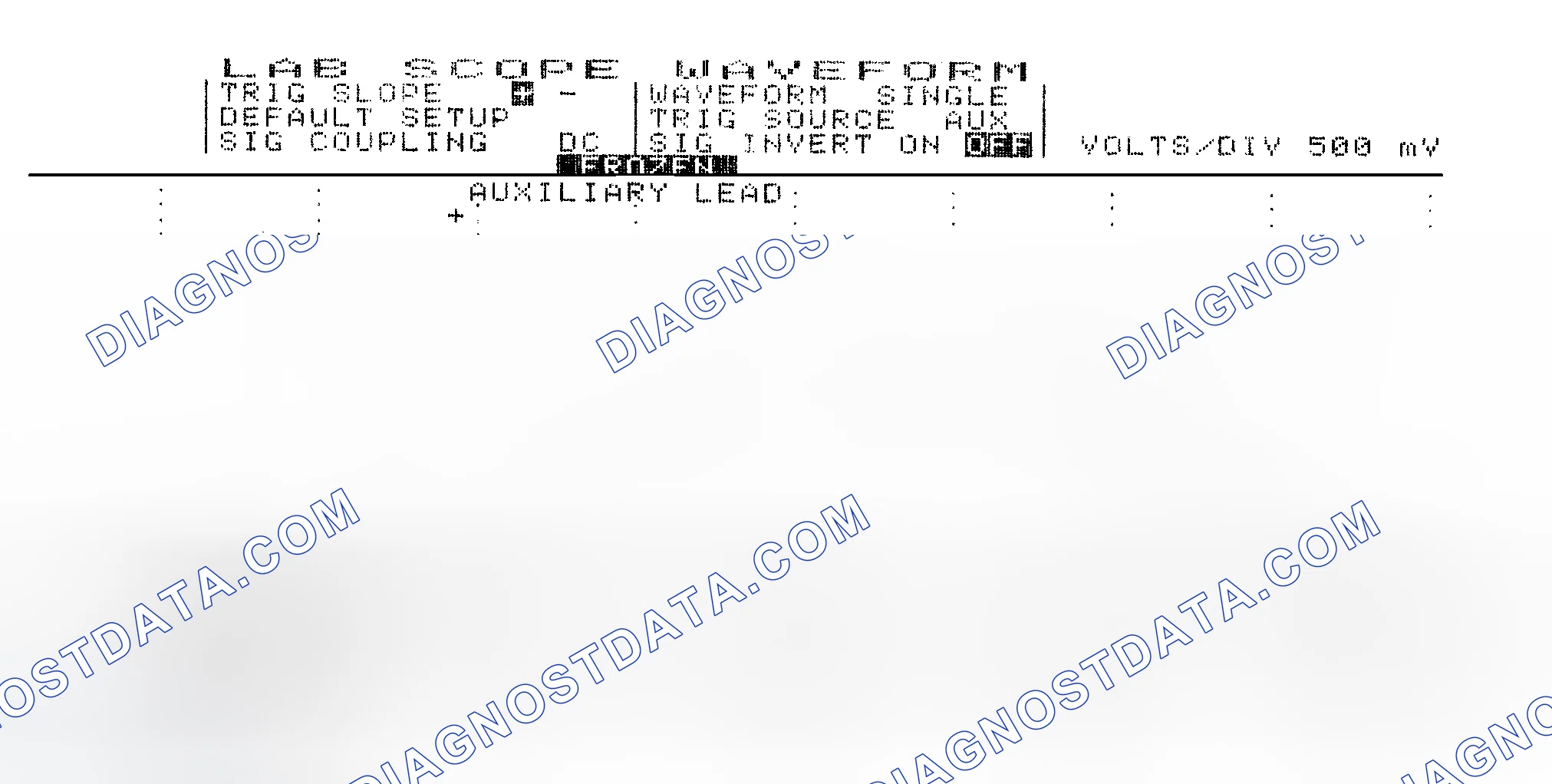 Scheme 14: Single Injector w/Excessive Current Flow - Current Pattern
