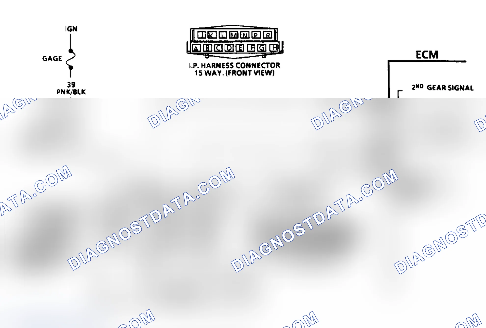 Scheme 156: Code 62, Gear Switch Error Schematic