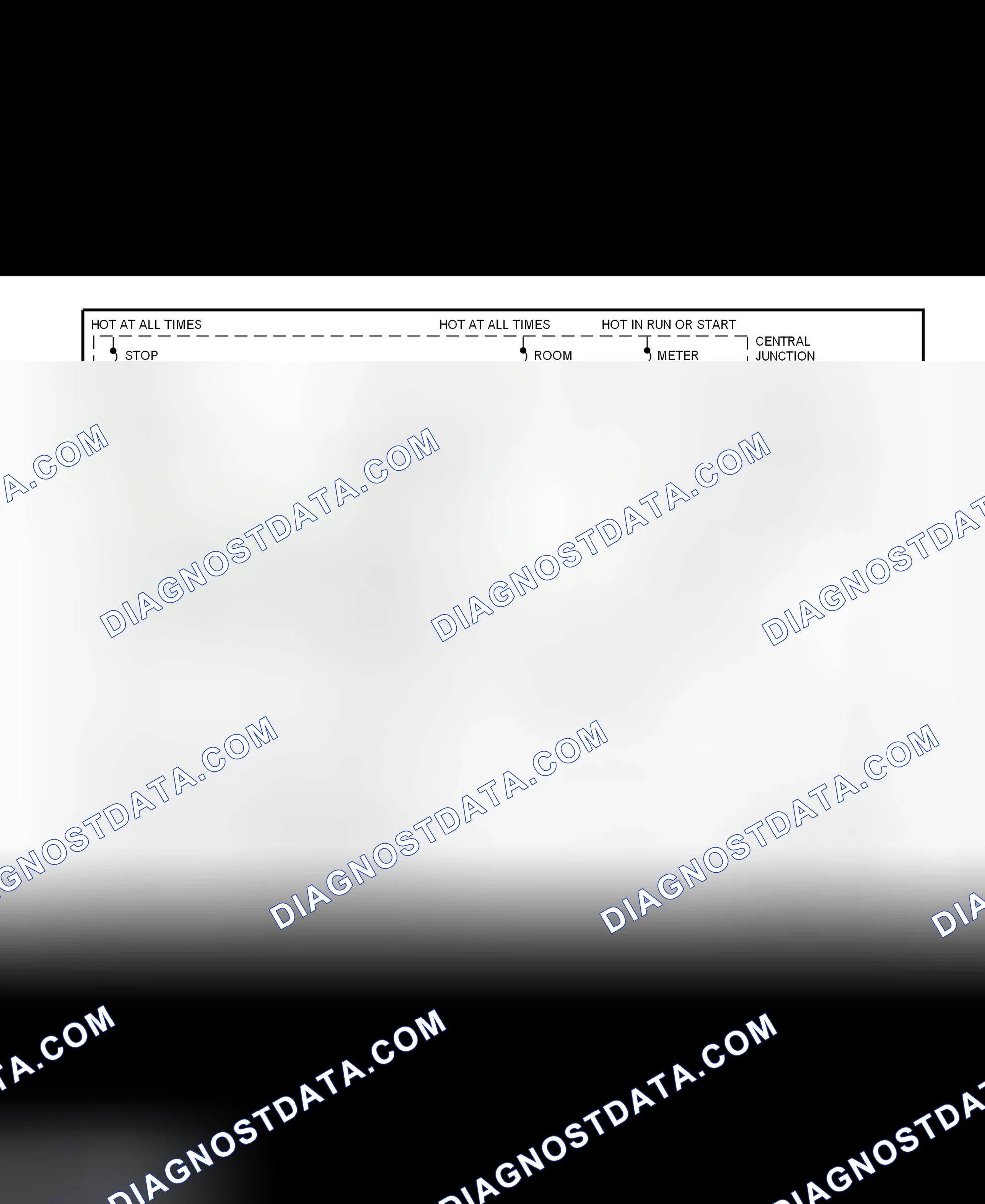 Fig. 17: Shift Interlock System Wiring Diagram (Escort Sedan)