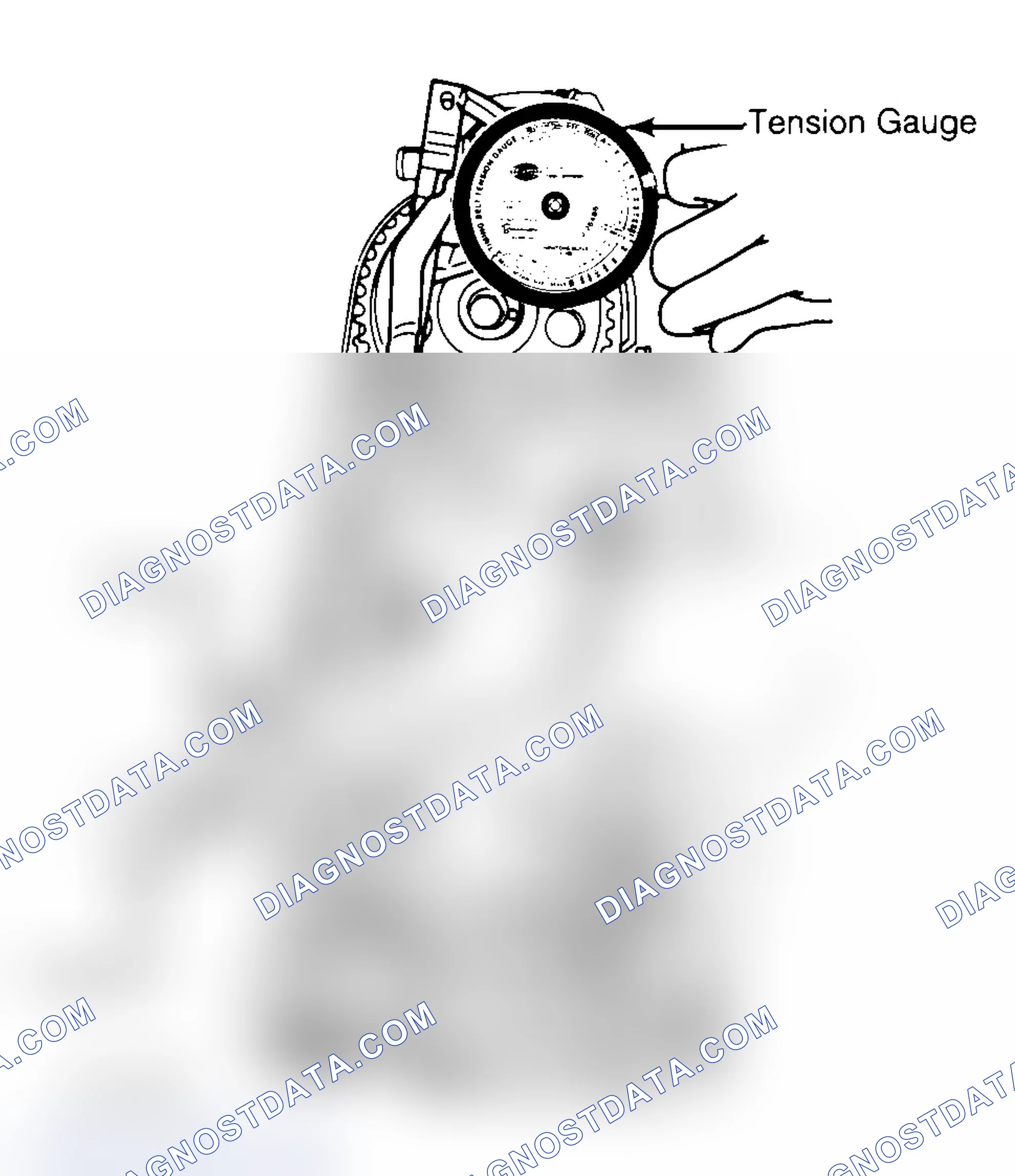 Scheme 3: Adjusting Typical Timing Belt Tension