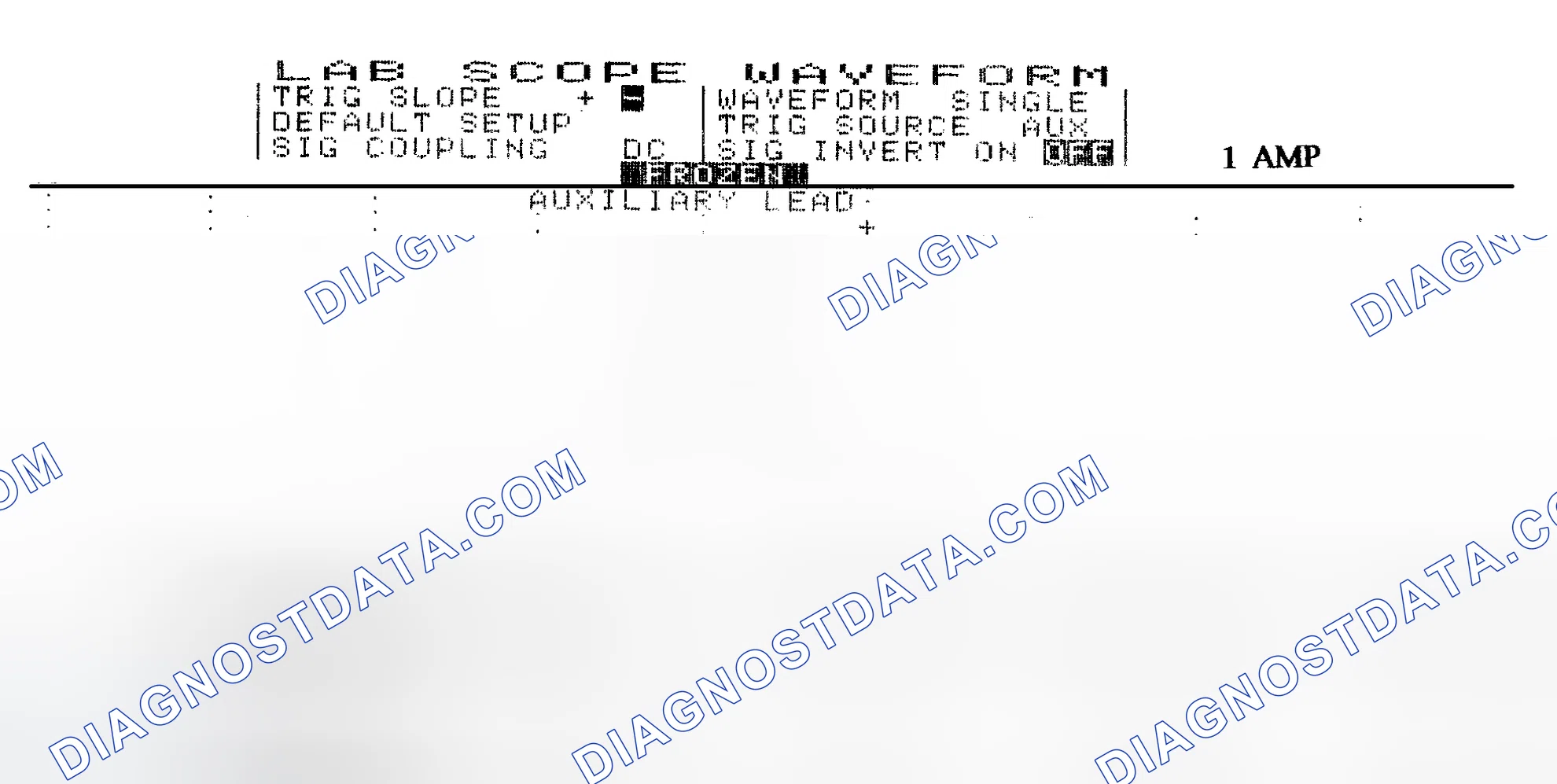Scheme 20: Single Injector w/Normal Current Flow - Current Pattern