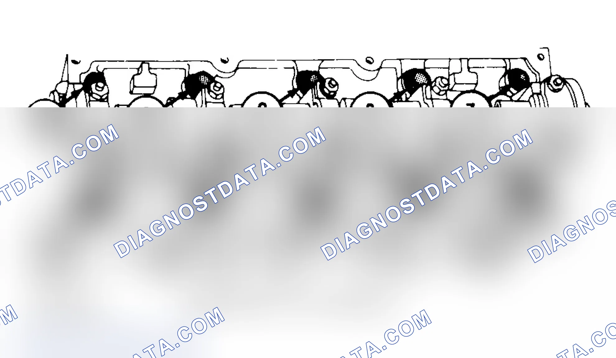 Scheme 3: Typical Cylinder Head Tightening or Loosening Sequence