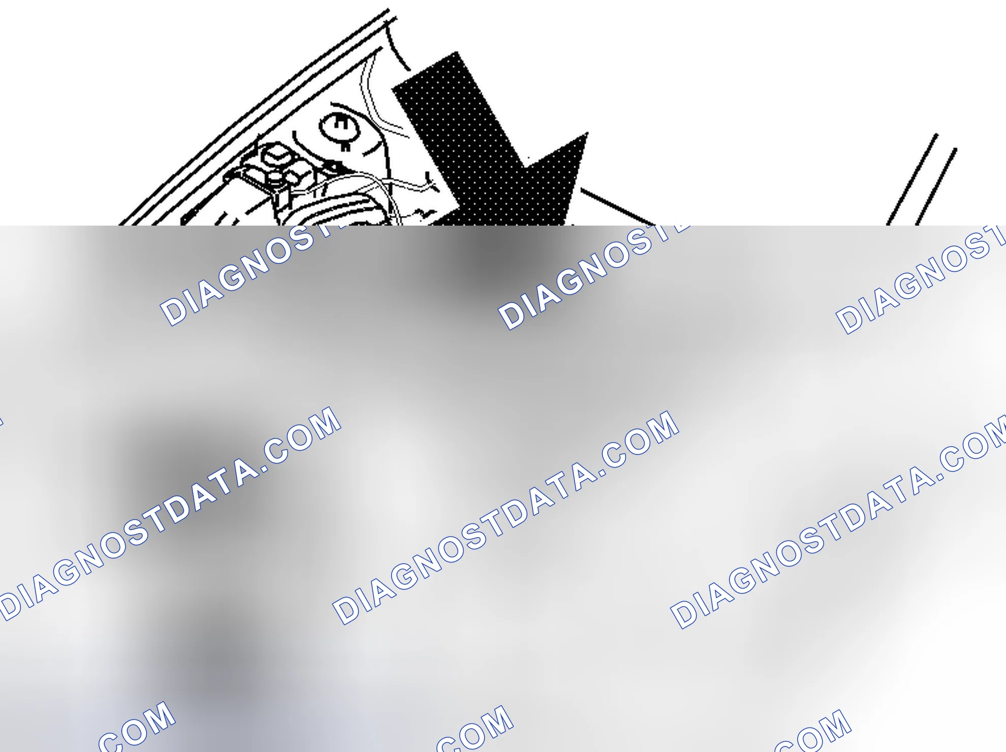Scheme 254: Removing the mass air flow (MAF) sensor