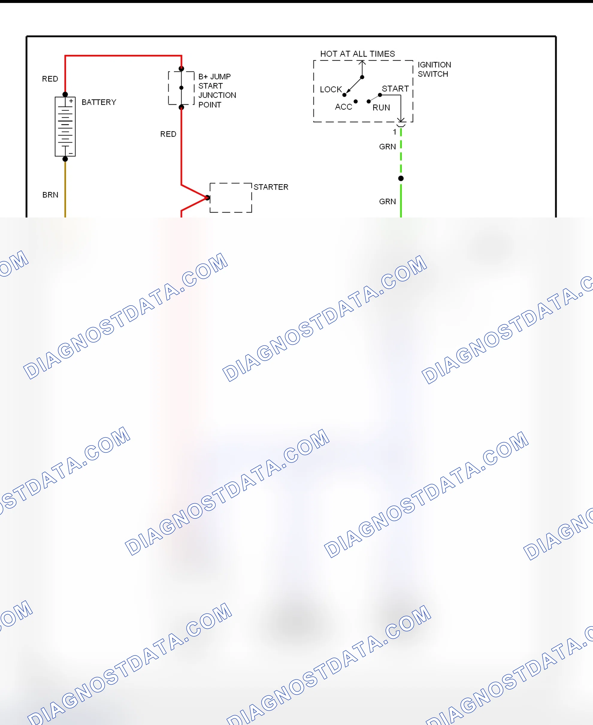 Scheme 4: Charging System Wiring Diagram (1997 318i, 318is, 328i, 328is & M3; 1998 318i, 323i Convertible, 323is, 328i, 328i Convertible, 328is & M3)