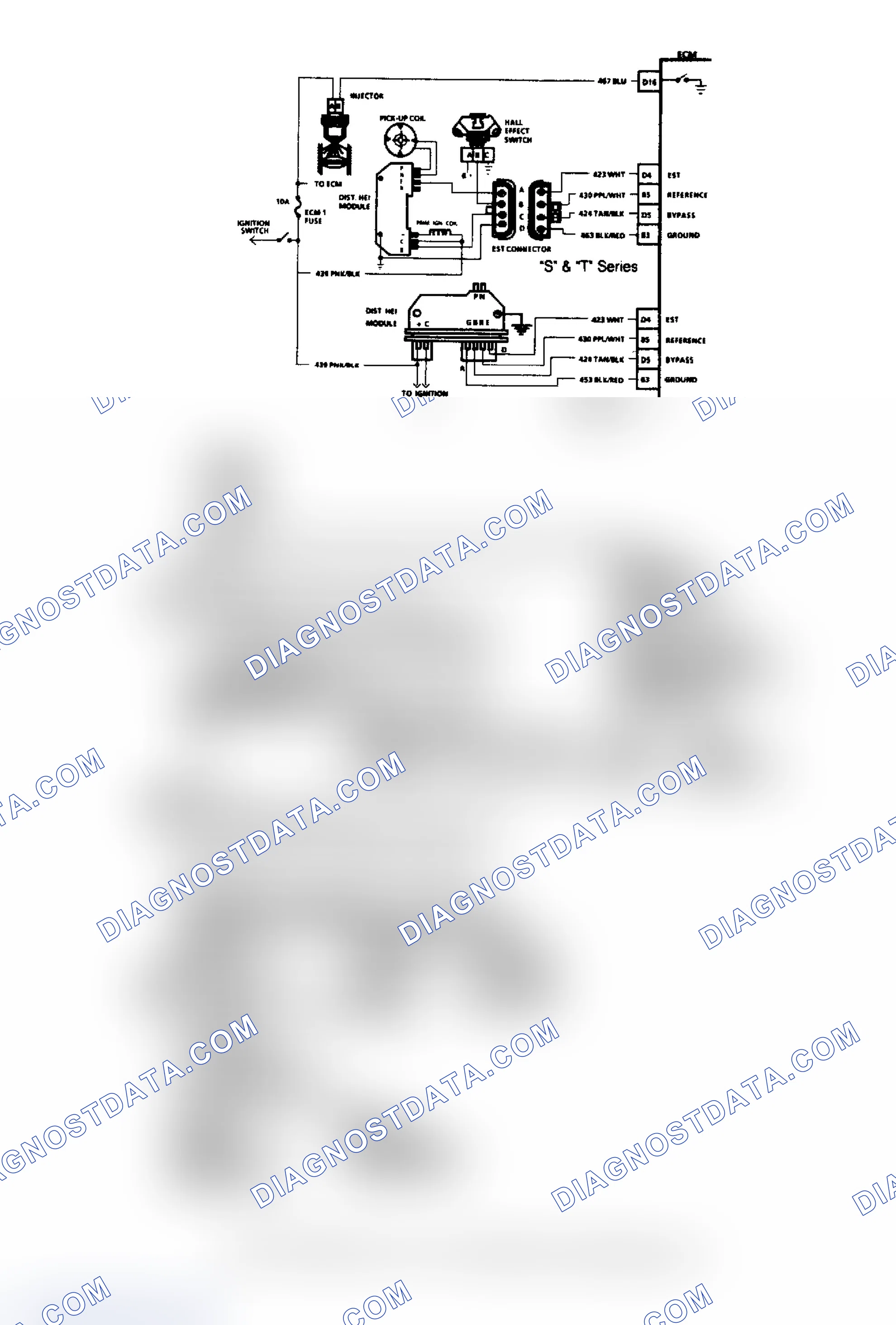 Scheme 33: Chart A4, Injector Circuit Diagnosis (2.5L)