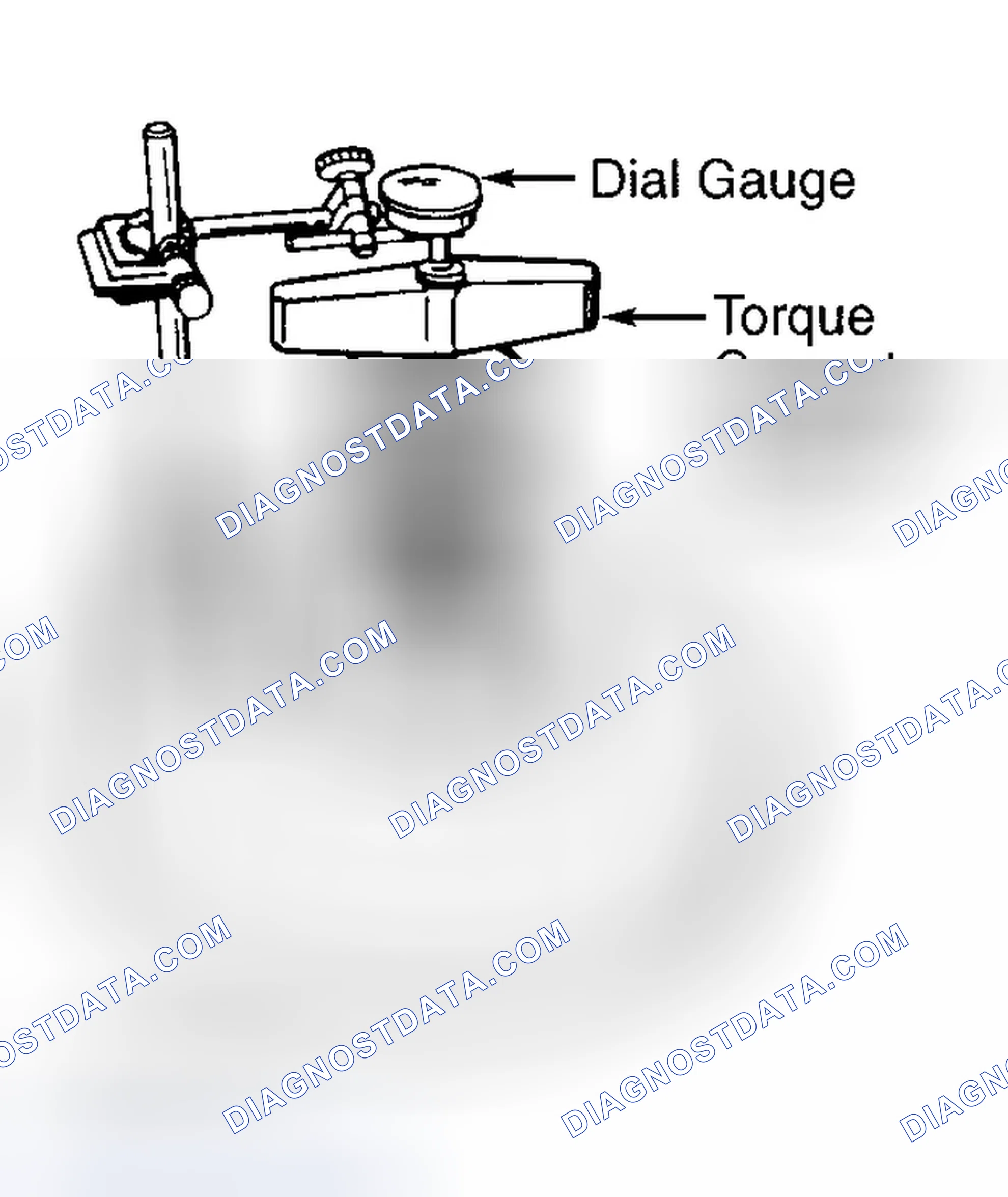 Scheme 54: TORQUE CONVERTER END PLAY CHECK
