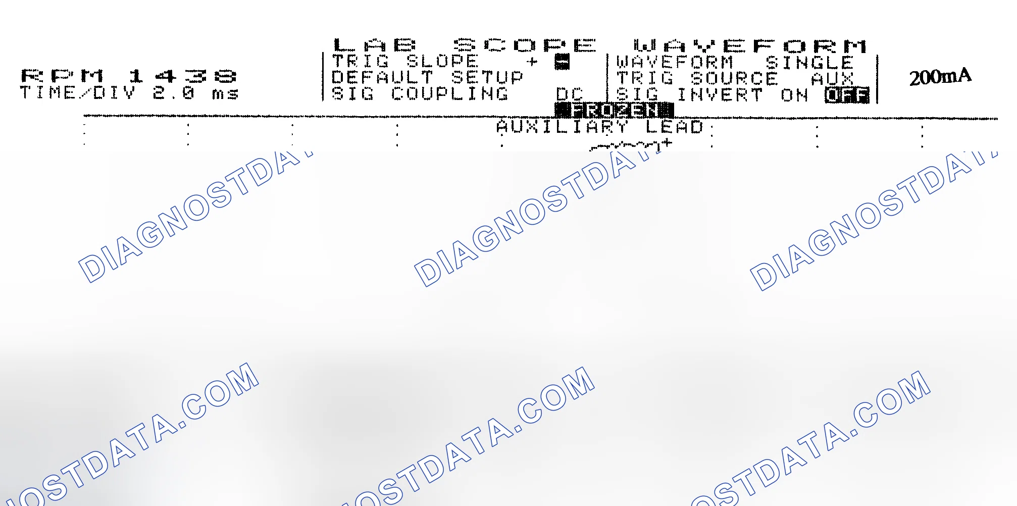 Scheme 15: Single Injector w/Normal Current Flow - Current Pattern