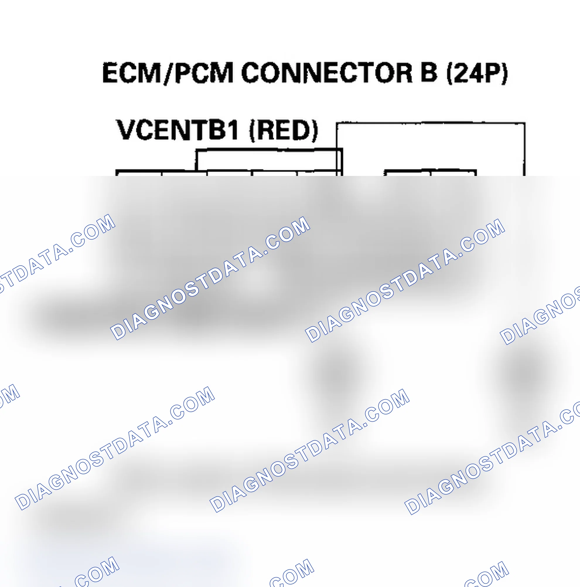 Scheme 219: DTC P2245, P2249: Rear A/F Sensor (Bank 1, Sensor 1) VCENT Circuit Low Voltage (2006 Model); Front A