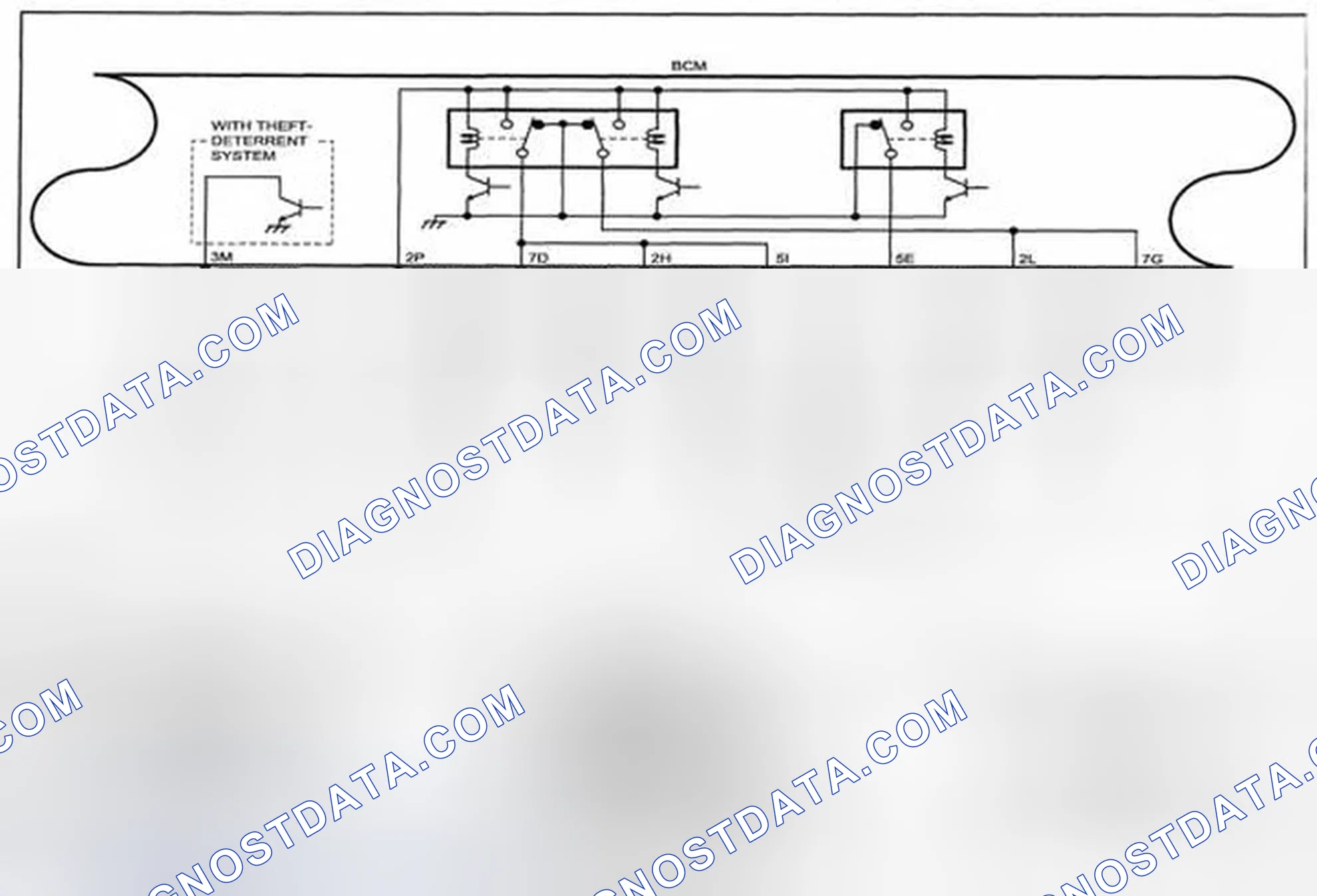Scheme 394: BCM (Body Control Module) System Wiring Diagram - 0940-o (1 Of 2)
