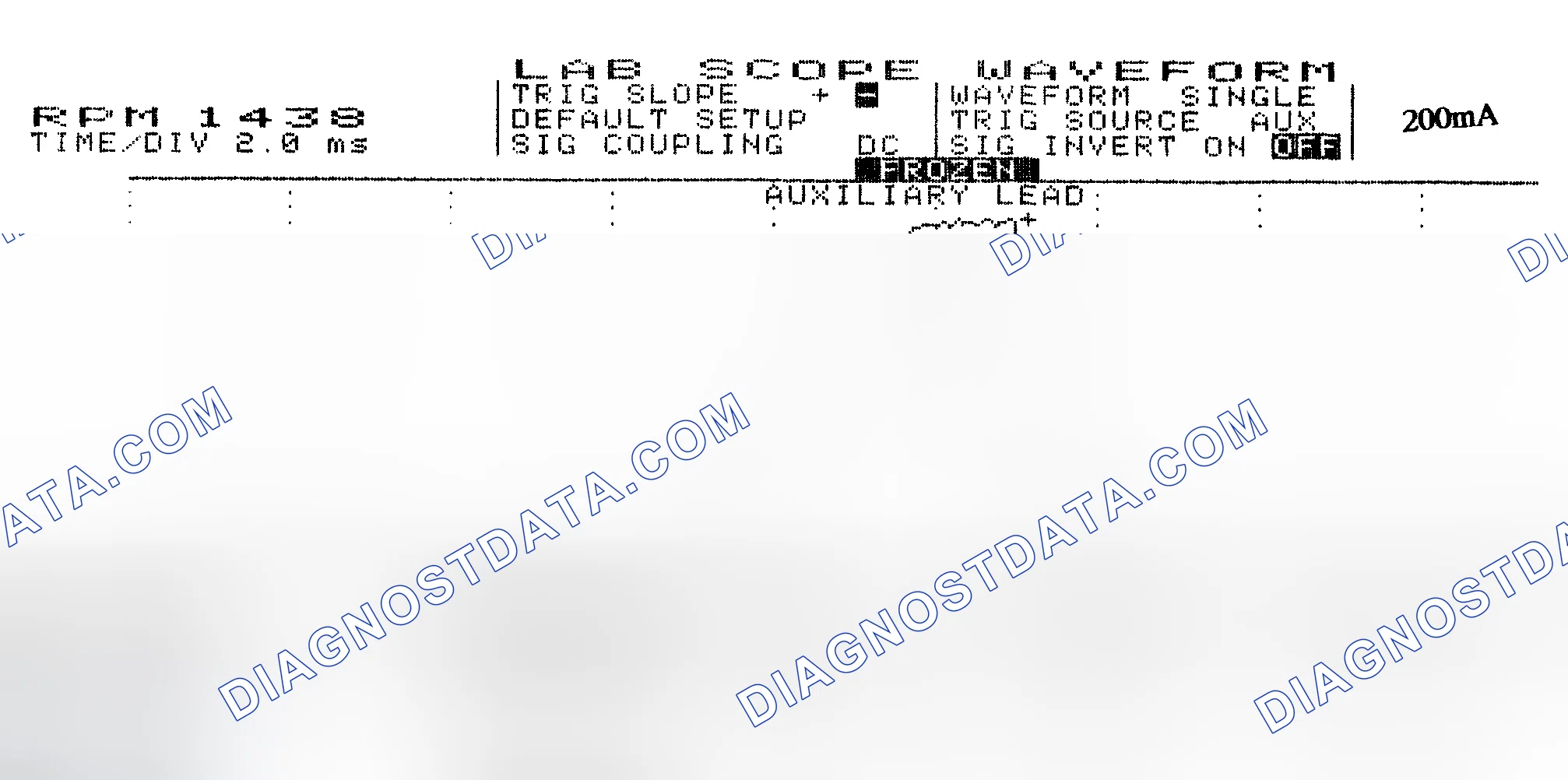 Scheme 15: Single Injector w/Normal Current Flow - Current Pattern