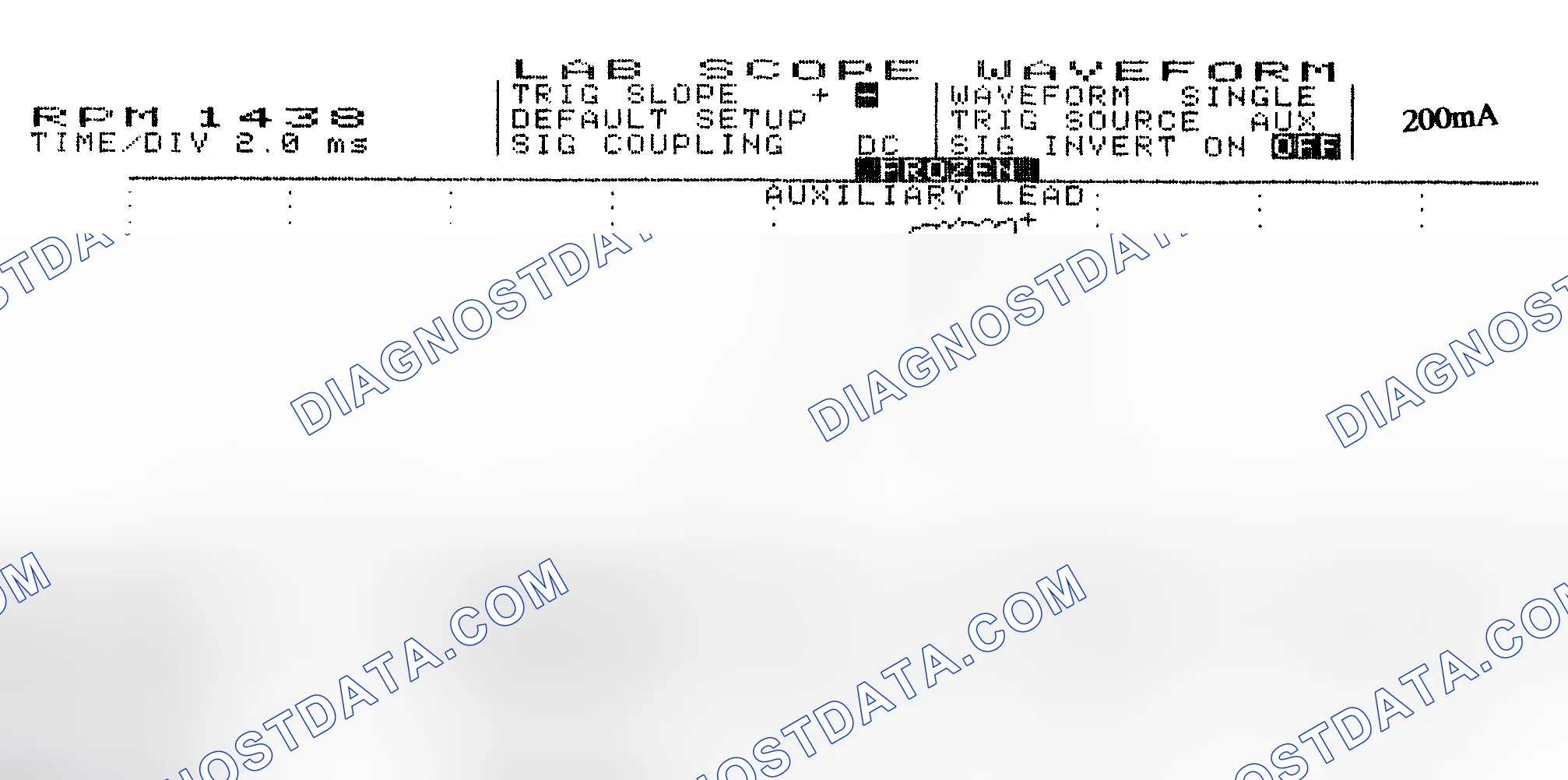 Scheme 15: Single Injector w/Normal Current Flow - Current Pattern