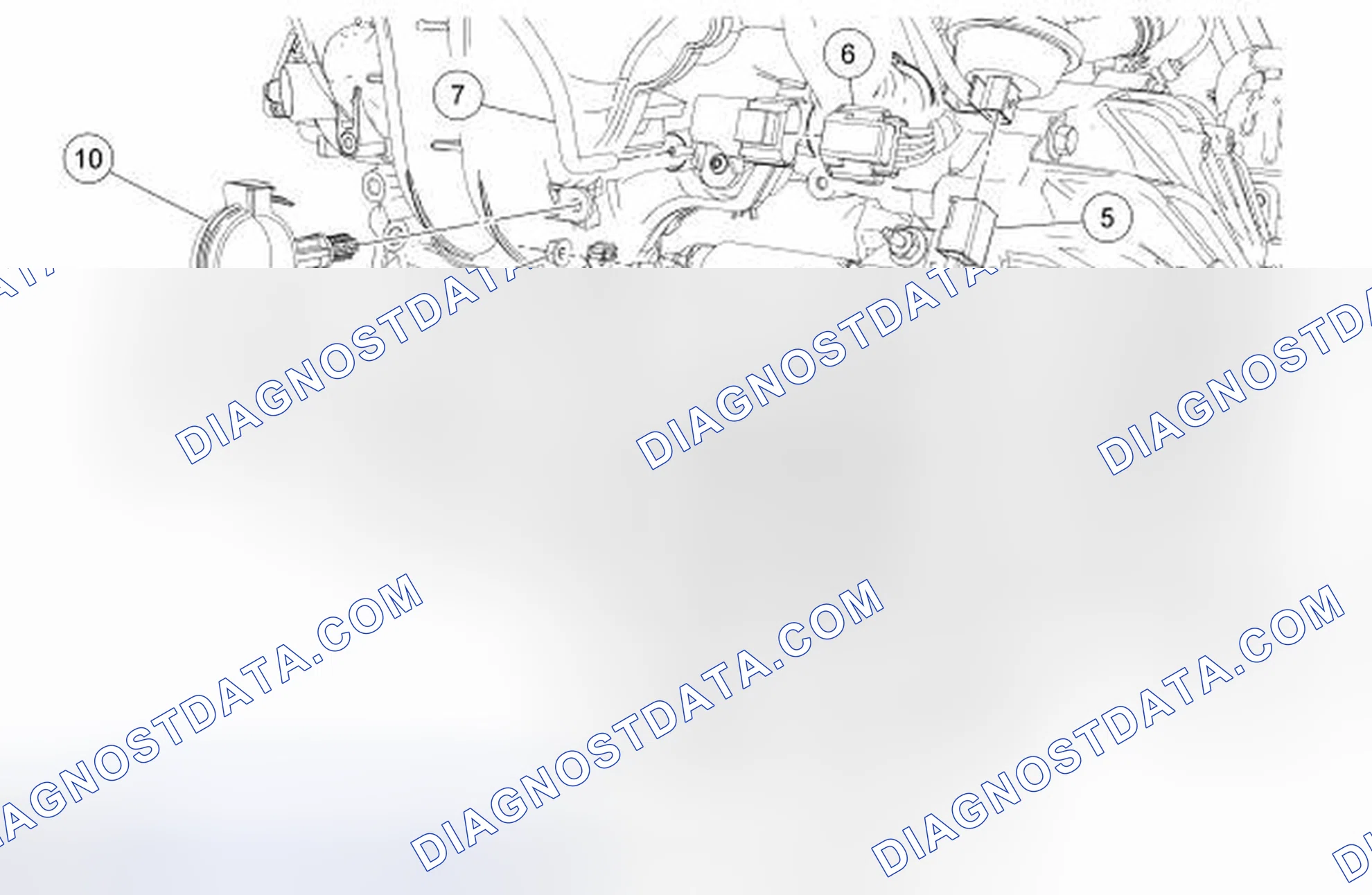 Engine - 2.3L: Component Locations