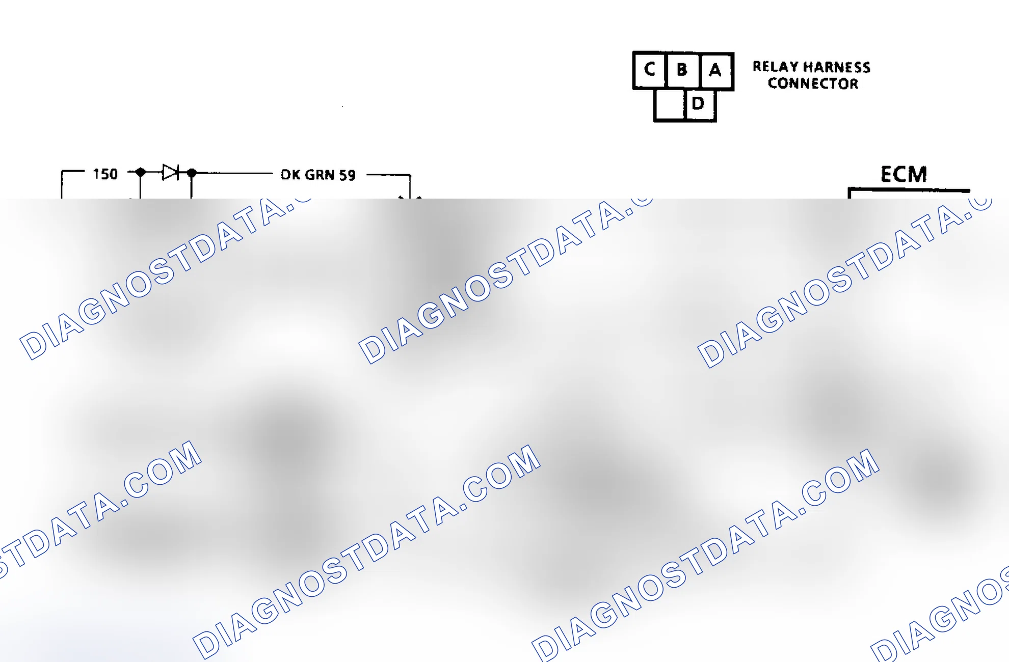 Scheme 101: Chart C10, Schematic - A/C Clutch Control "J" Body