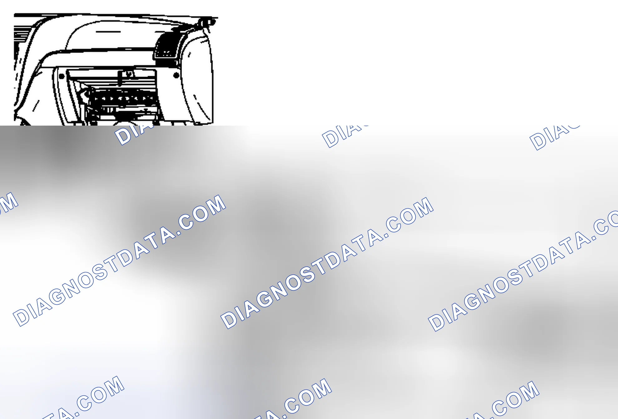 Scheme 110: Duct Air Temperature Sensor Replacement - Lower Right Side