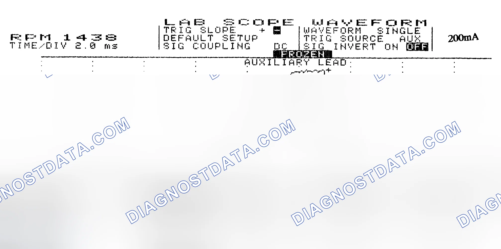 Scheme 15: Single Injector w/Normal Current Flow - Current Pattern