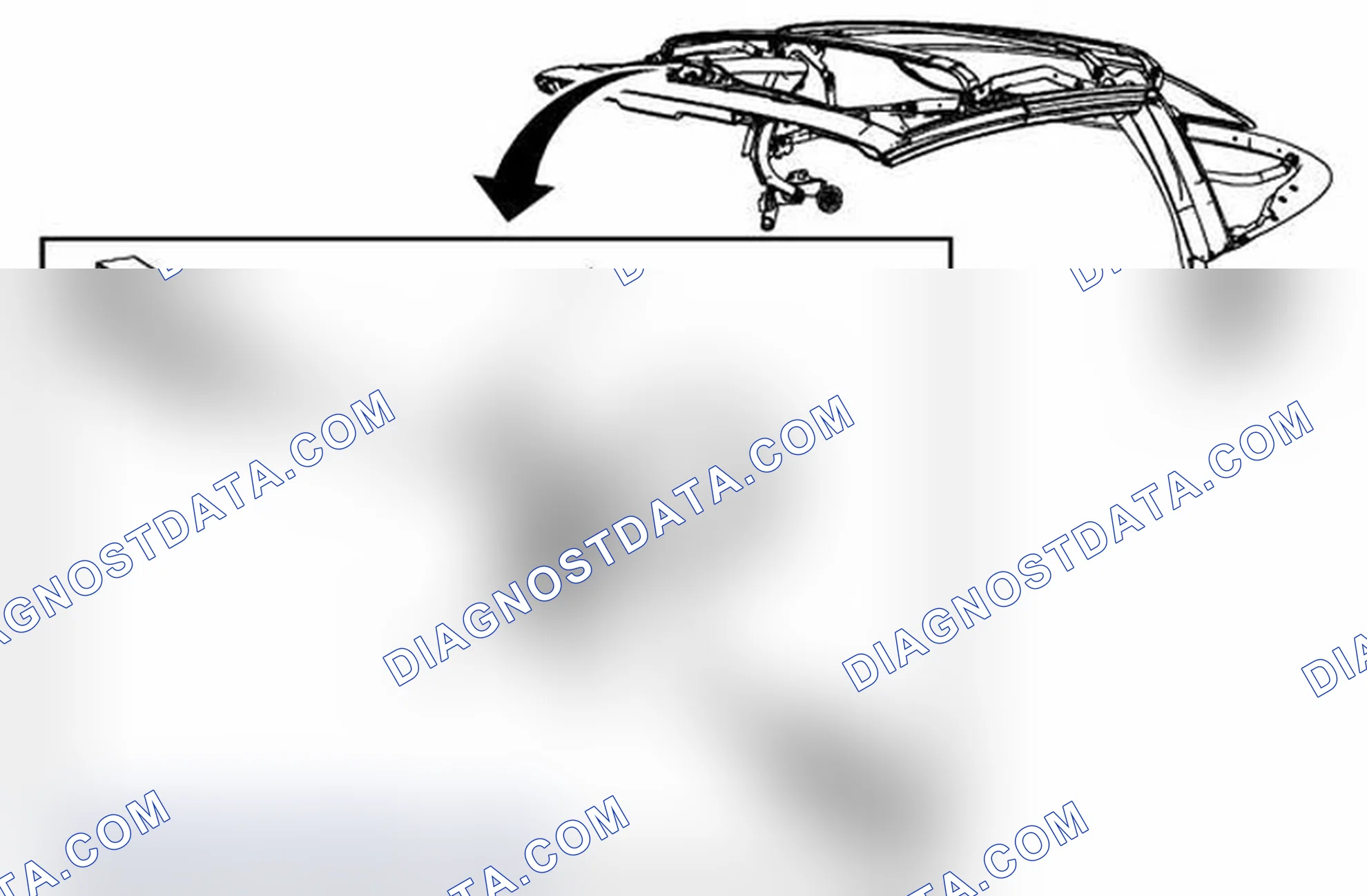 Scheme 17: Folding Top Front Latch Handle Replacement