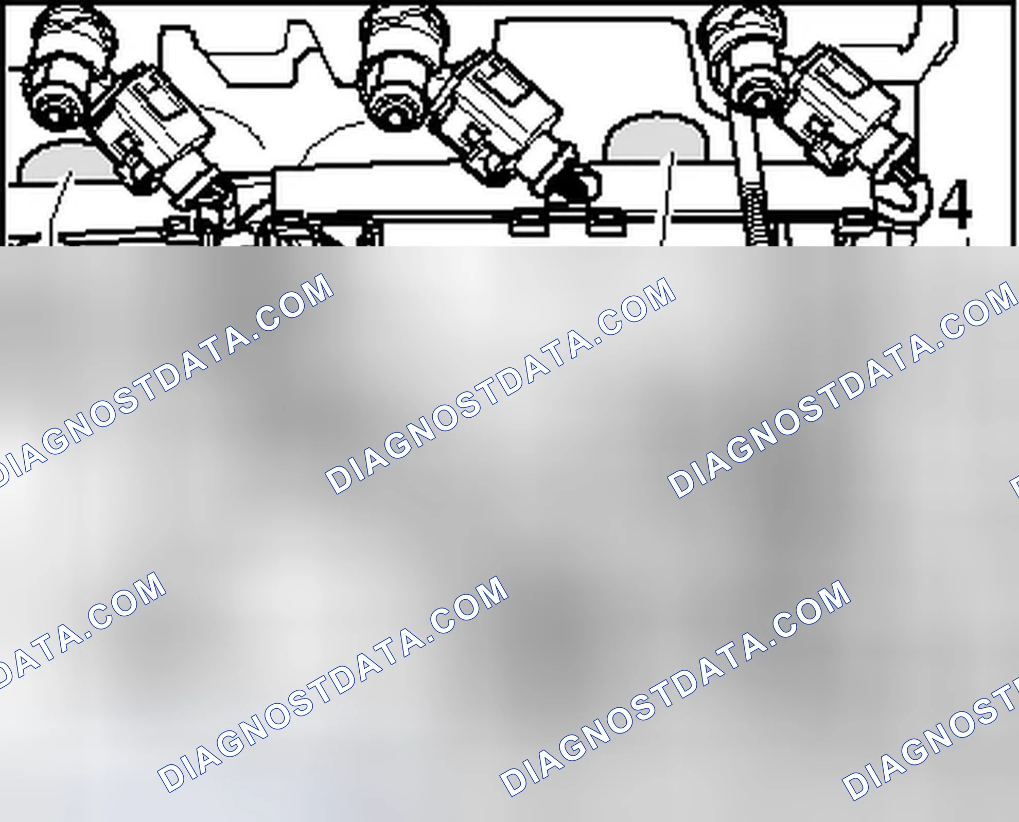 Scheme 109: Component Locations Beneath Intake Manifold