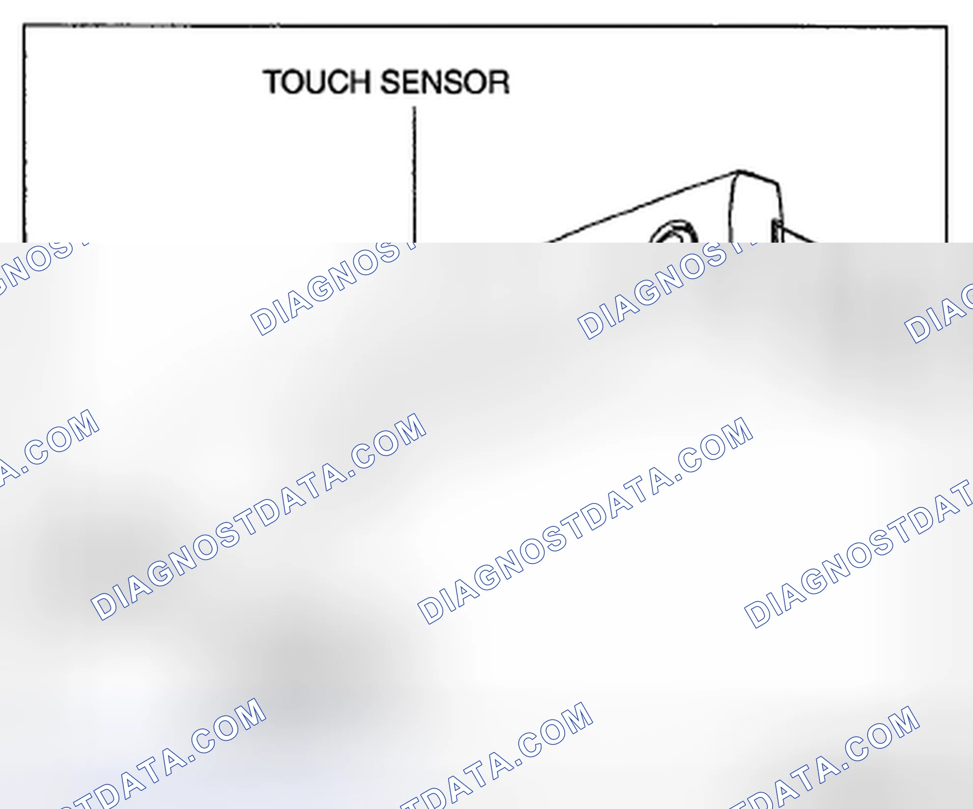 Scheme 131: TOUCH SENSOR REMOVAL/INSTALLATION [ADVANCED KEYLESS ENTRY AND PUSH BUTTON START SYSTEM]