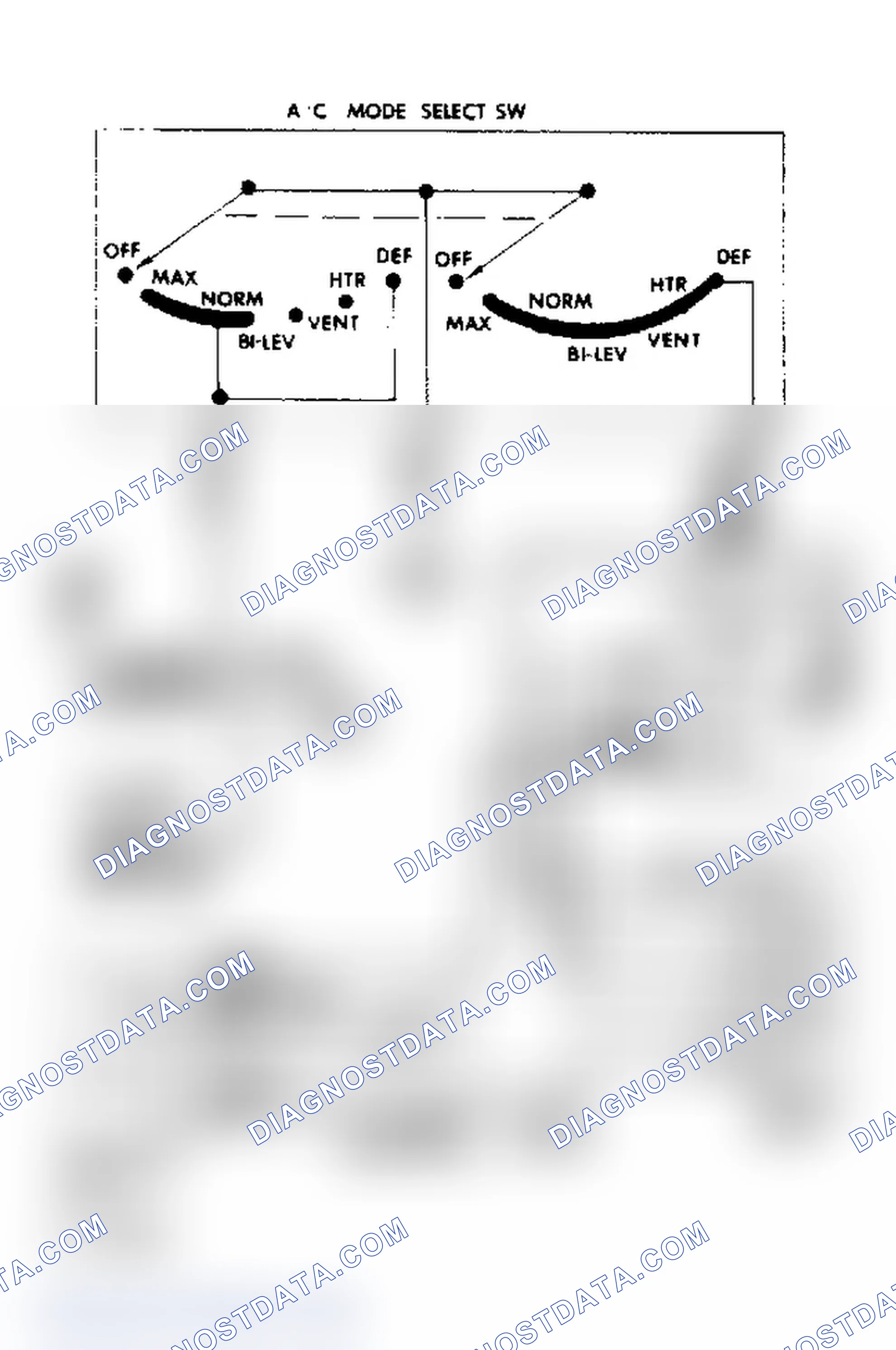 Scheme 8: A/C-Heater Wiring Diagram ("C" & "K" Series)