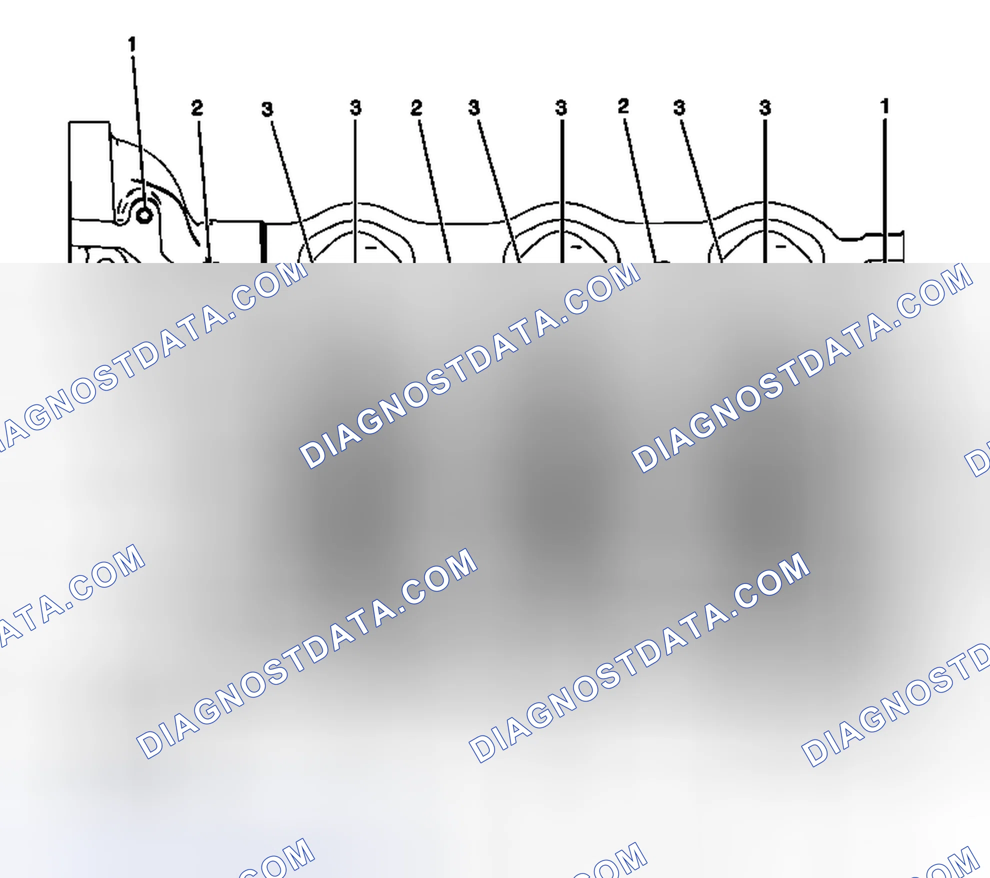 Scheme 192: Left Cylinder Head Camshaft Cover Face