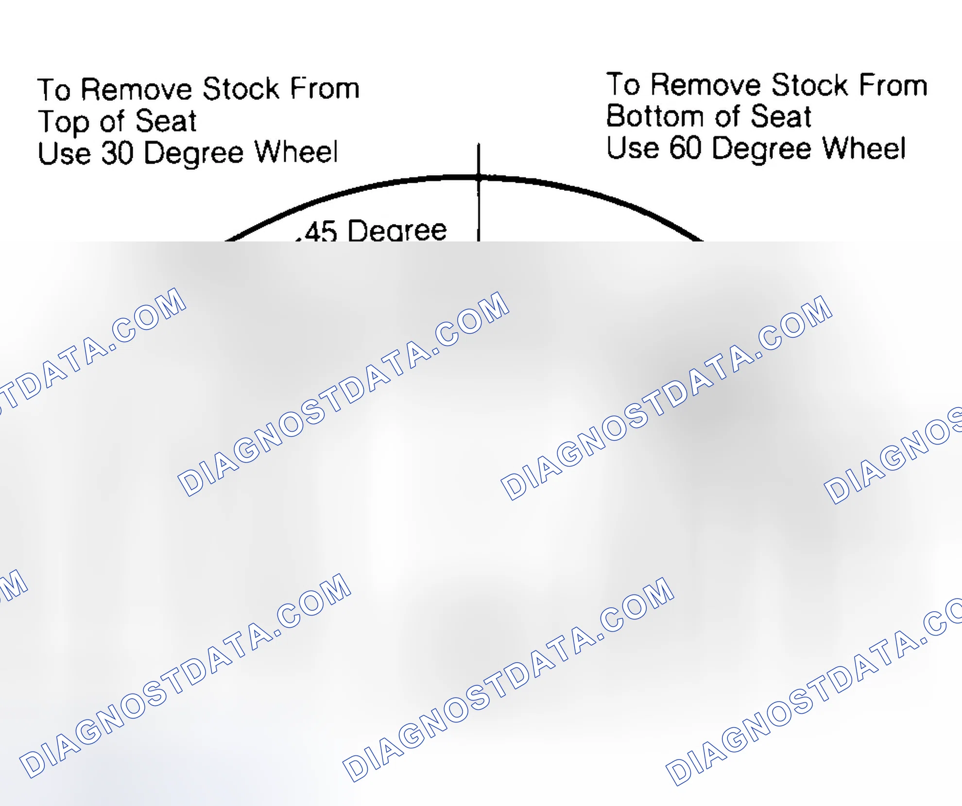 Scheme 19: Adjusting Valve Seat Width