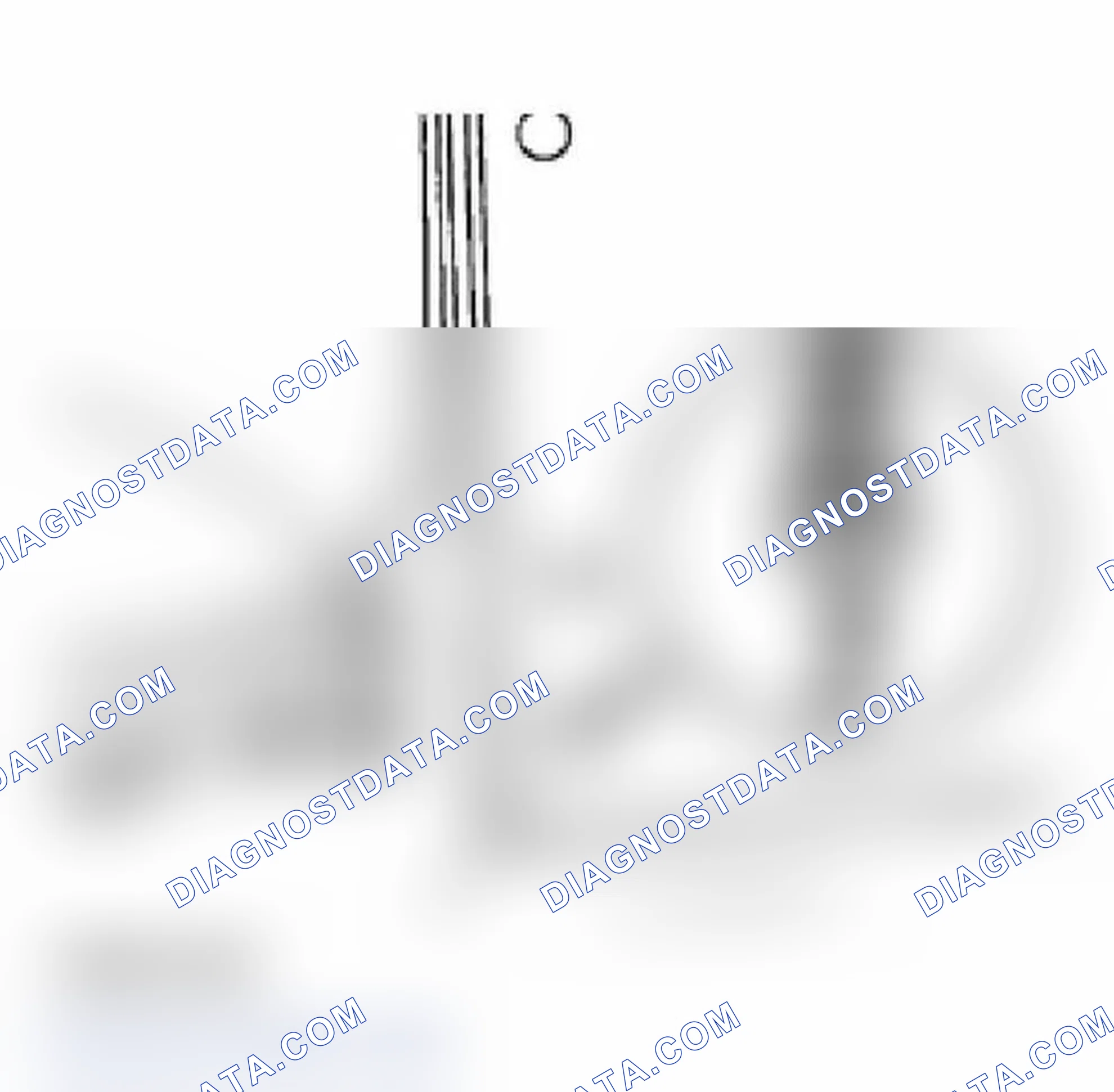 Scheme 185: Component location of connectors for oxygen sensors 2 behind catalytic converter