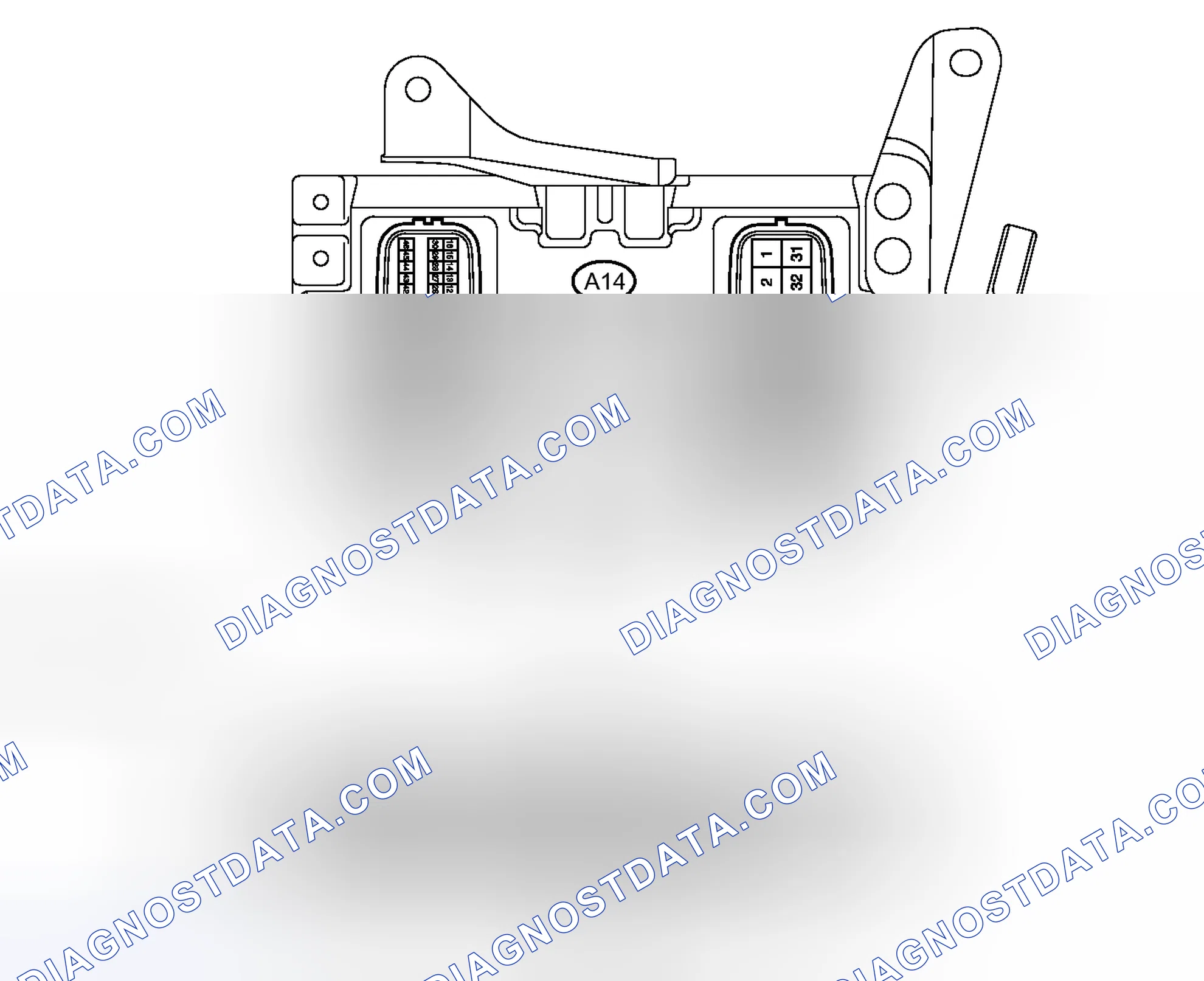 Scheme 107: TERMINALS OF ECU