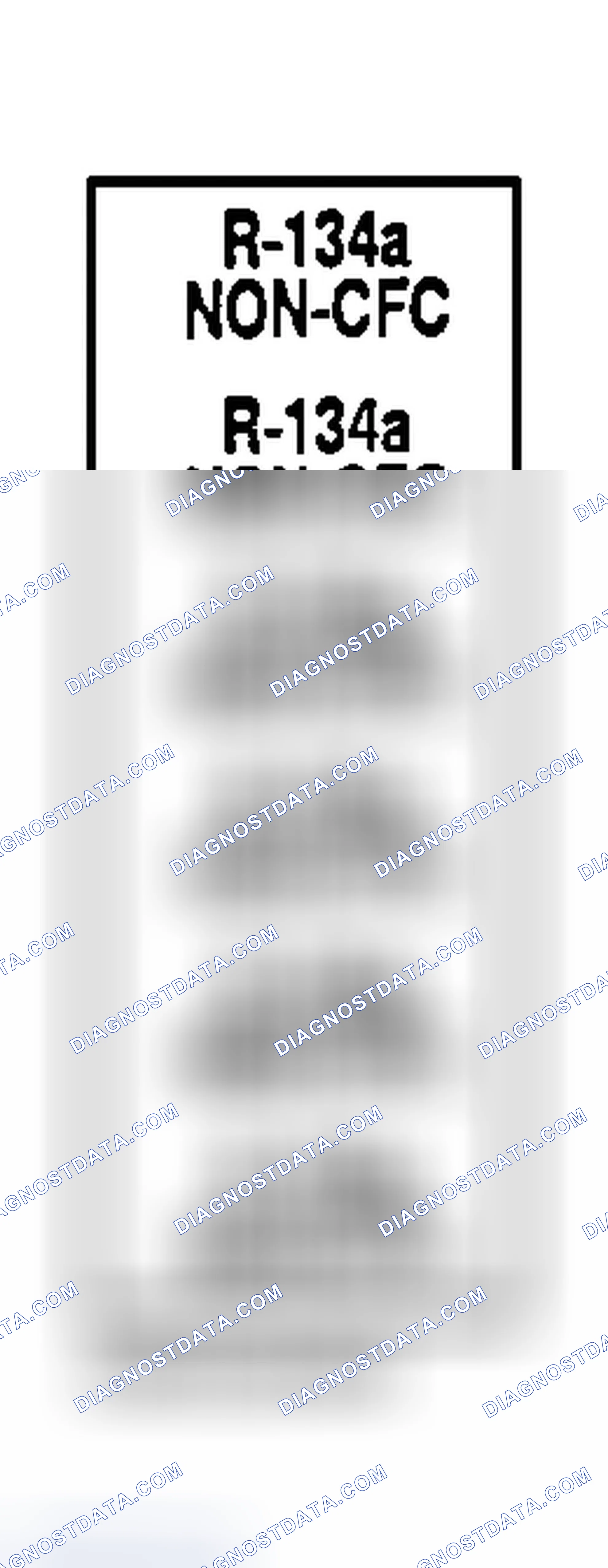 Scheme 1: Underhood A/C Specification Labels