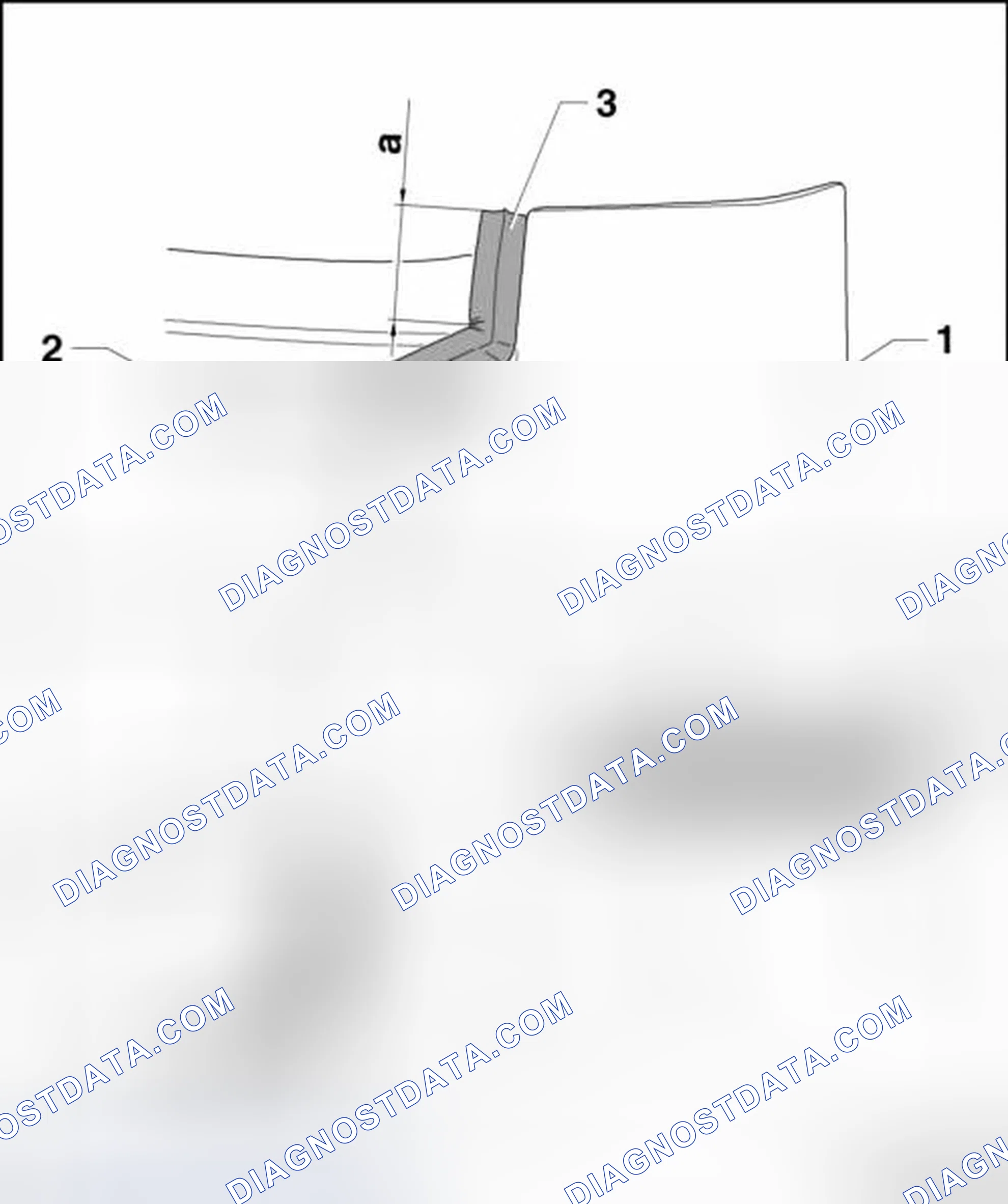 Scheme 14: REAR WINDOW BODY FLANGE, PREPARING FOR GLAZING