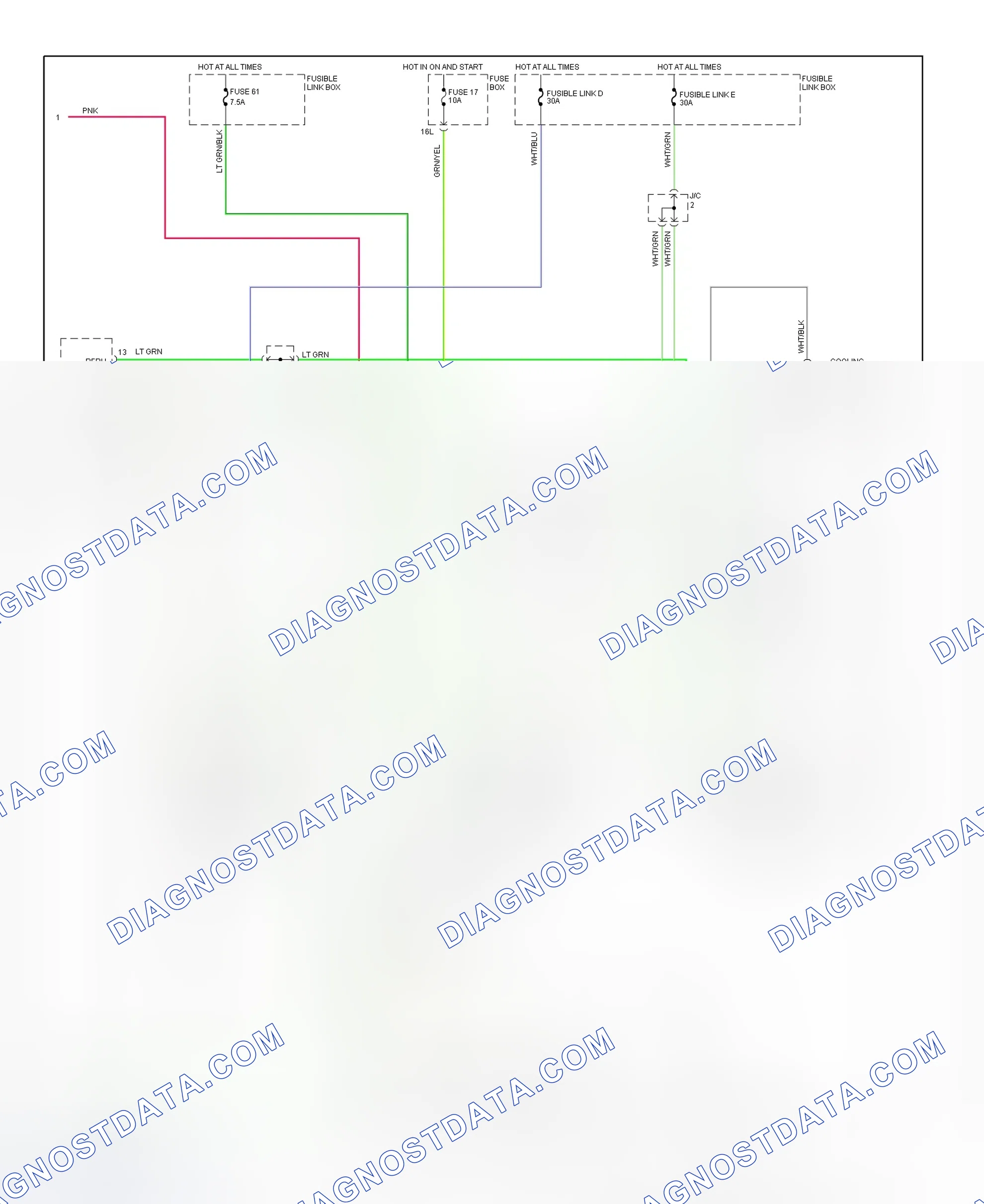 Scheme 2: Automatic A/C-Heater System Wiring Diagram (2 Of 2)