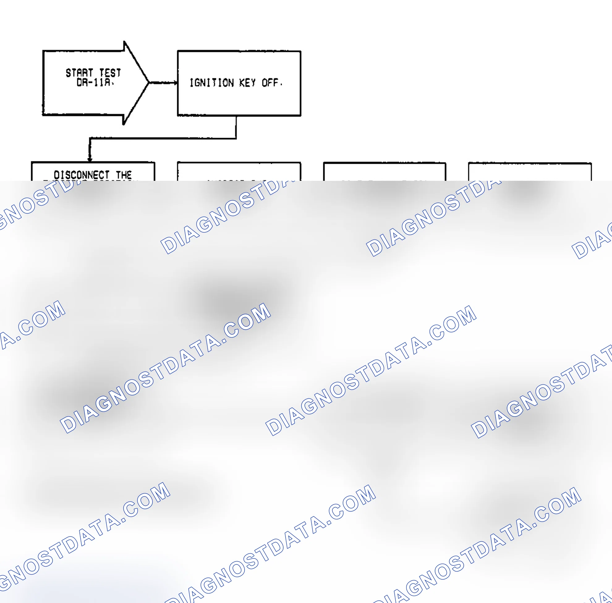 Scheme 265: Test DR-11A Code 24: Diagnostic Flow Chart (1 of 2)