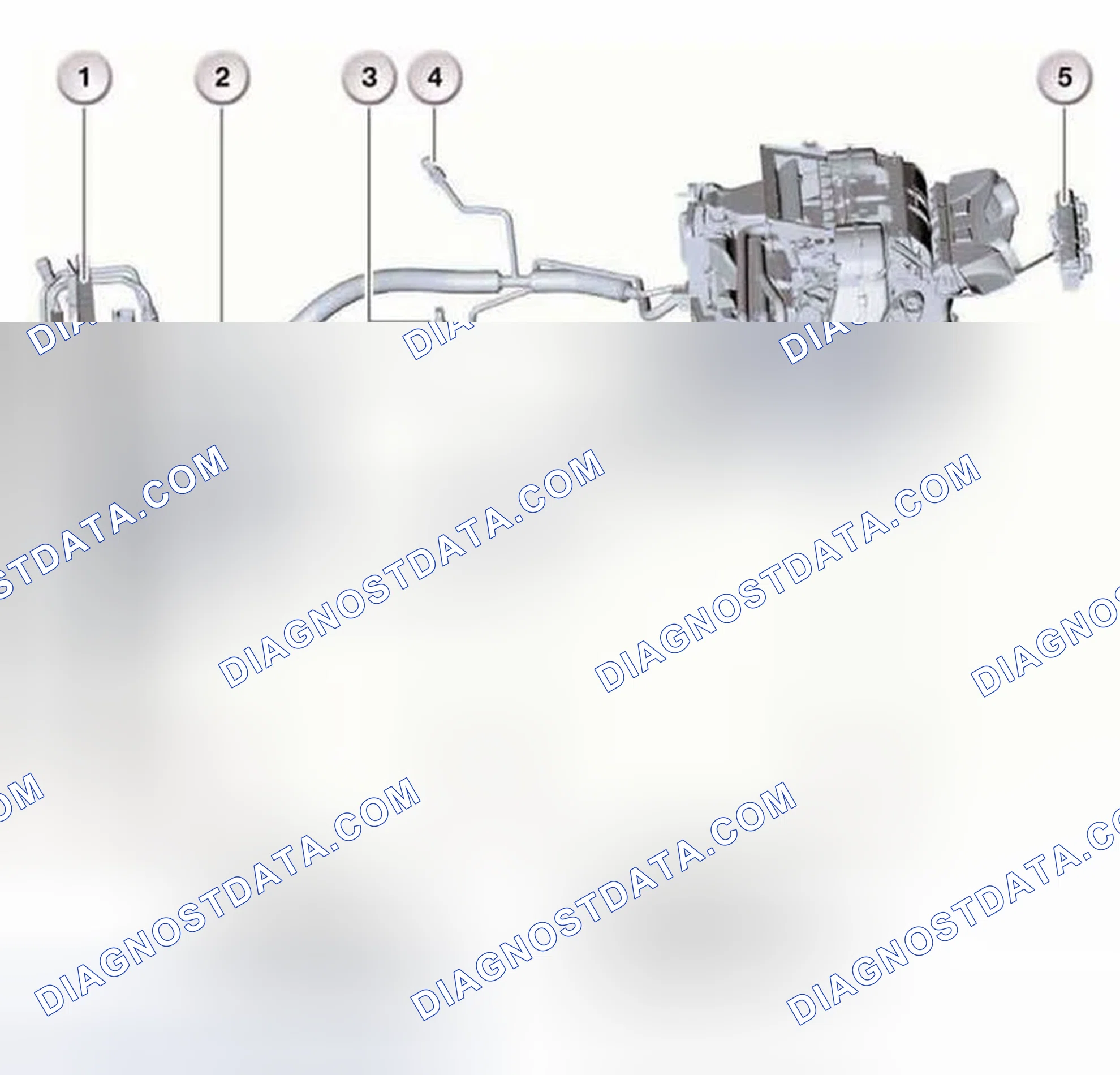 Scheme 178: A/C System Component Layout