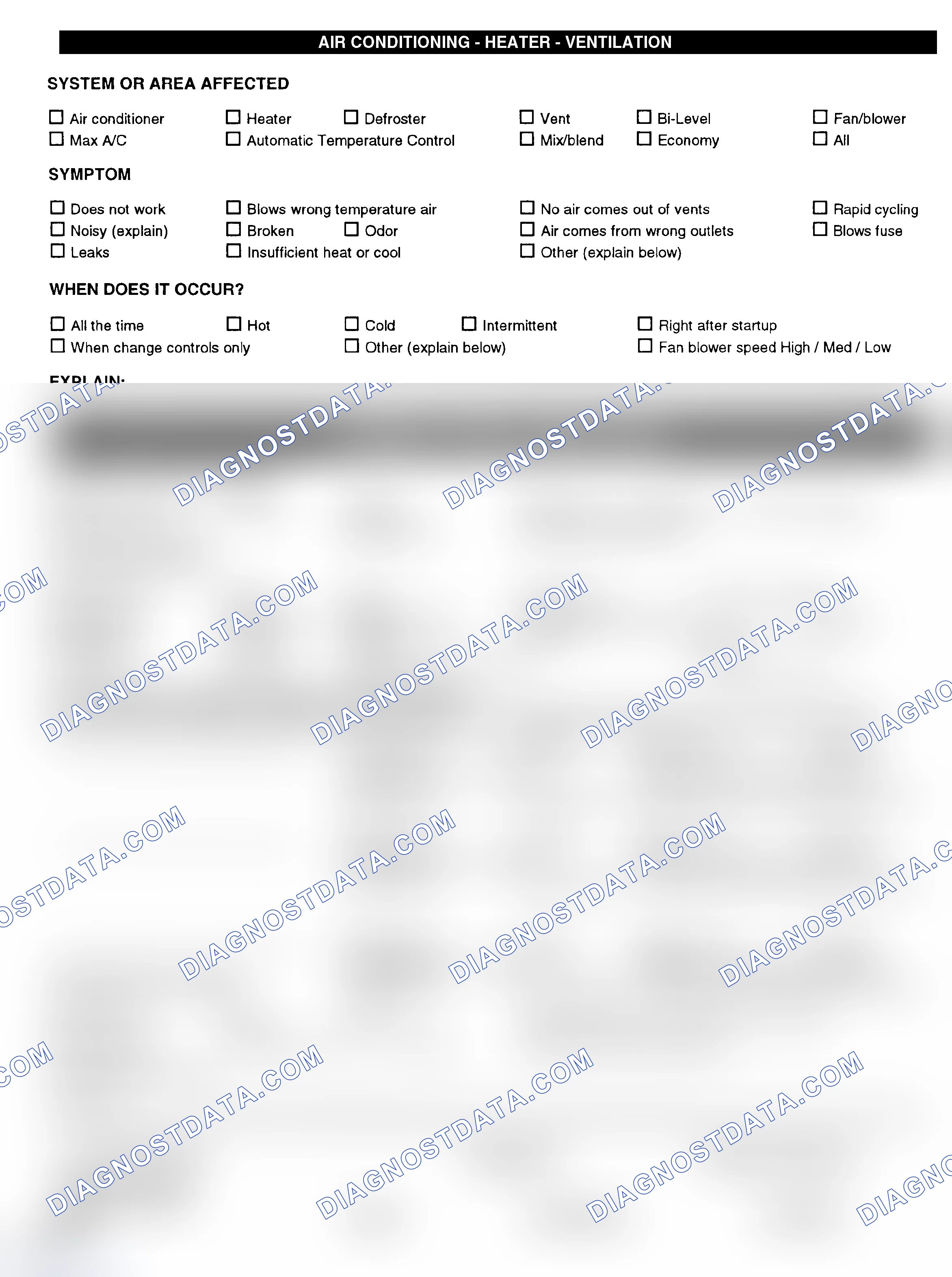 Scheme 4: Symptom Check List - Page 3