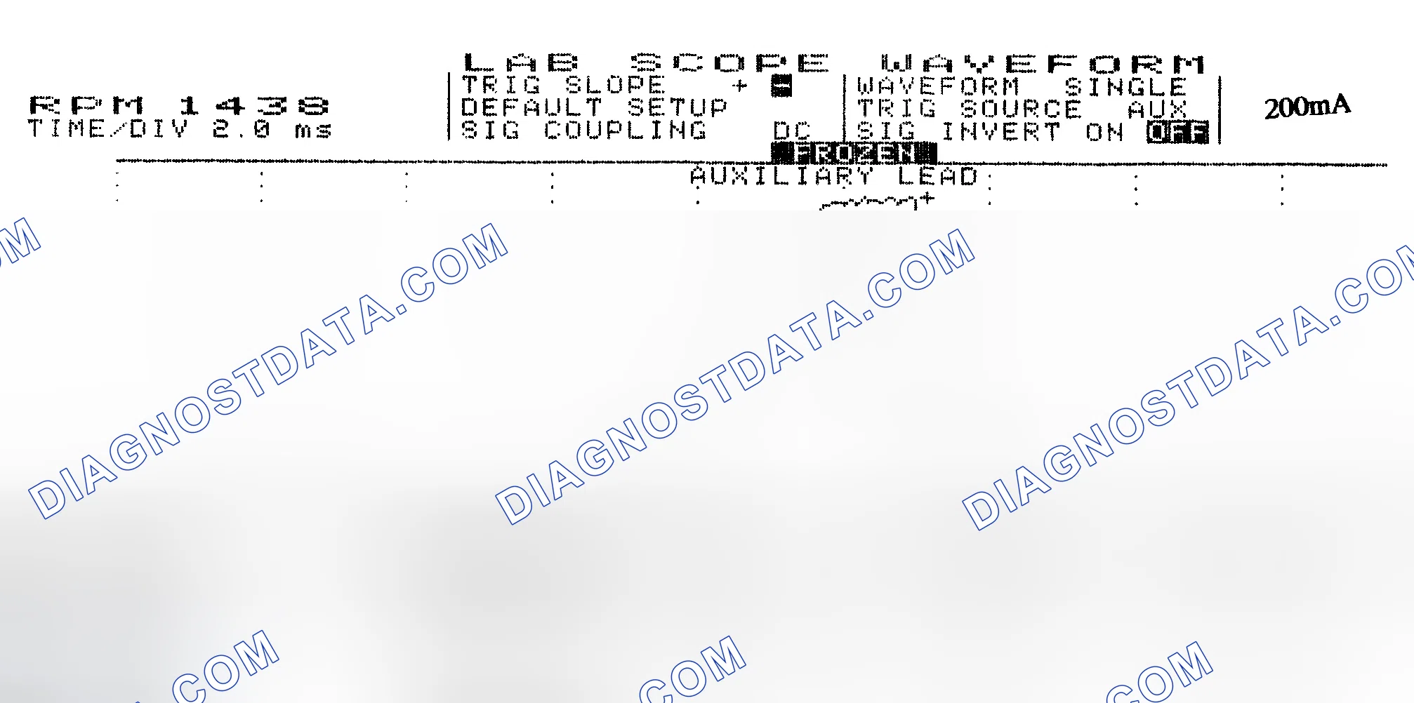 Scheme 15: Single Injector w/Normal Current Flow - Current Pattern