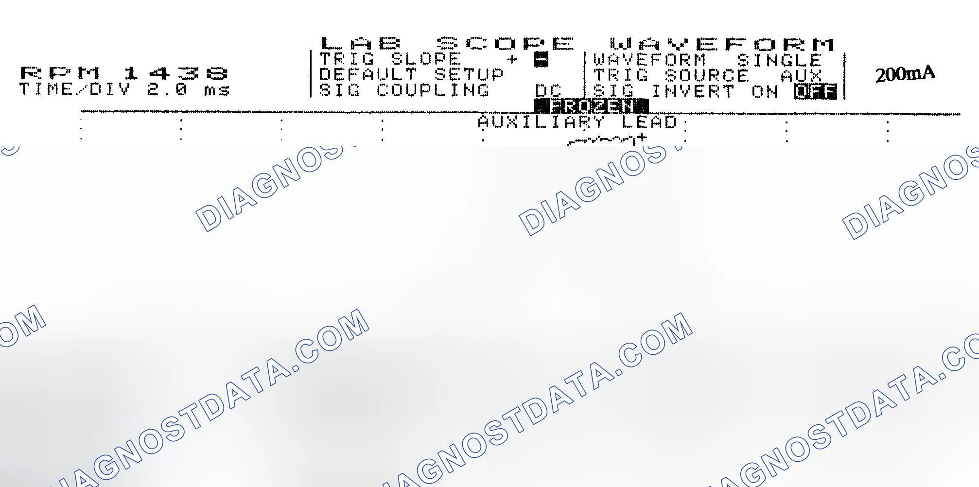 Scheme 15: Single Injector w/Normal Current Flow - Current Pattern
