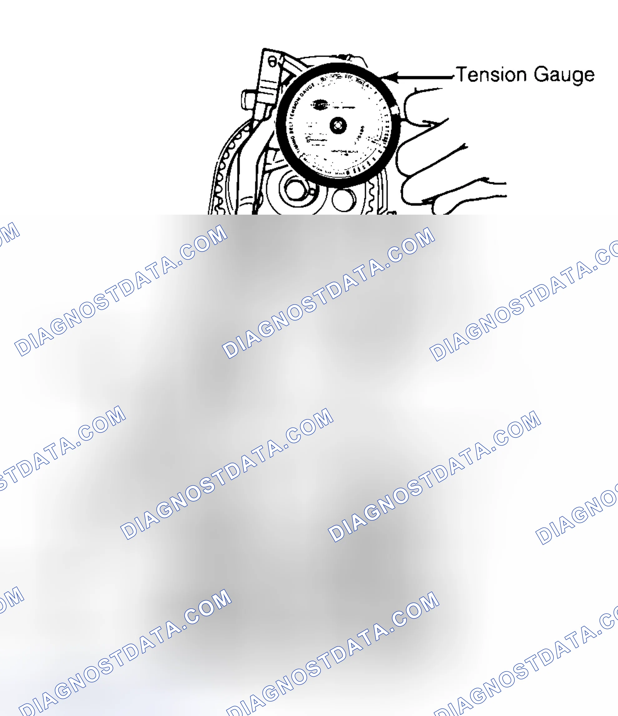 Scheme 3: Adjusting Typical Timing Belt Tension