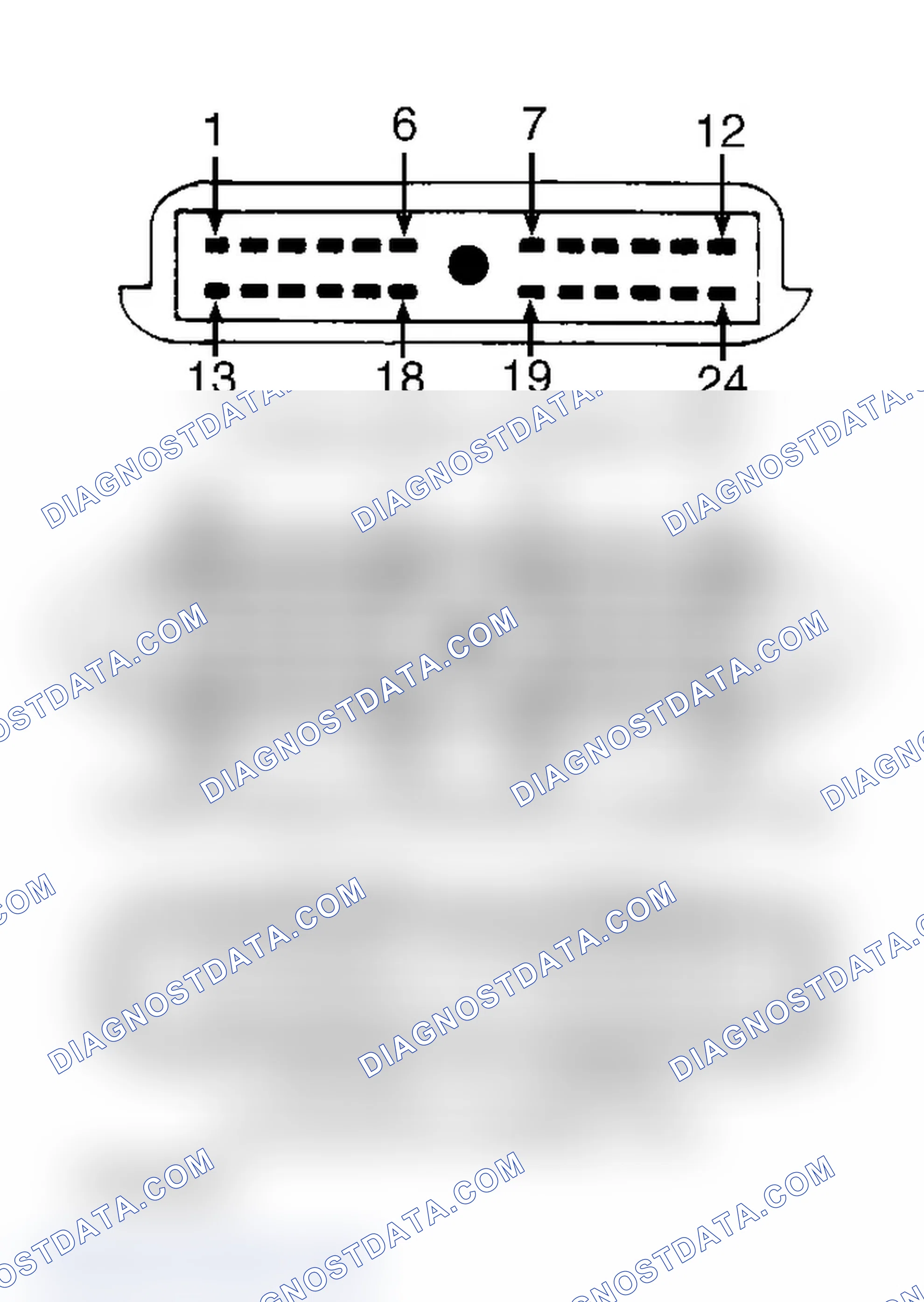 Scheme 115: Identifying PCM & CCRM Connectors