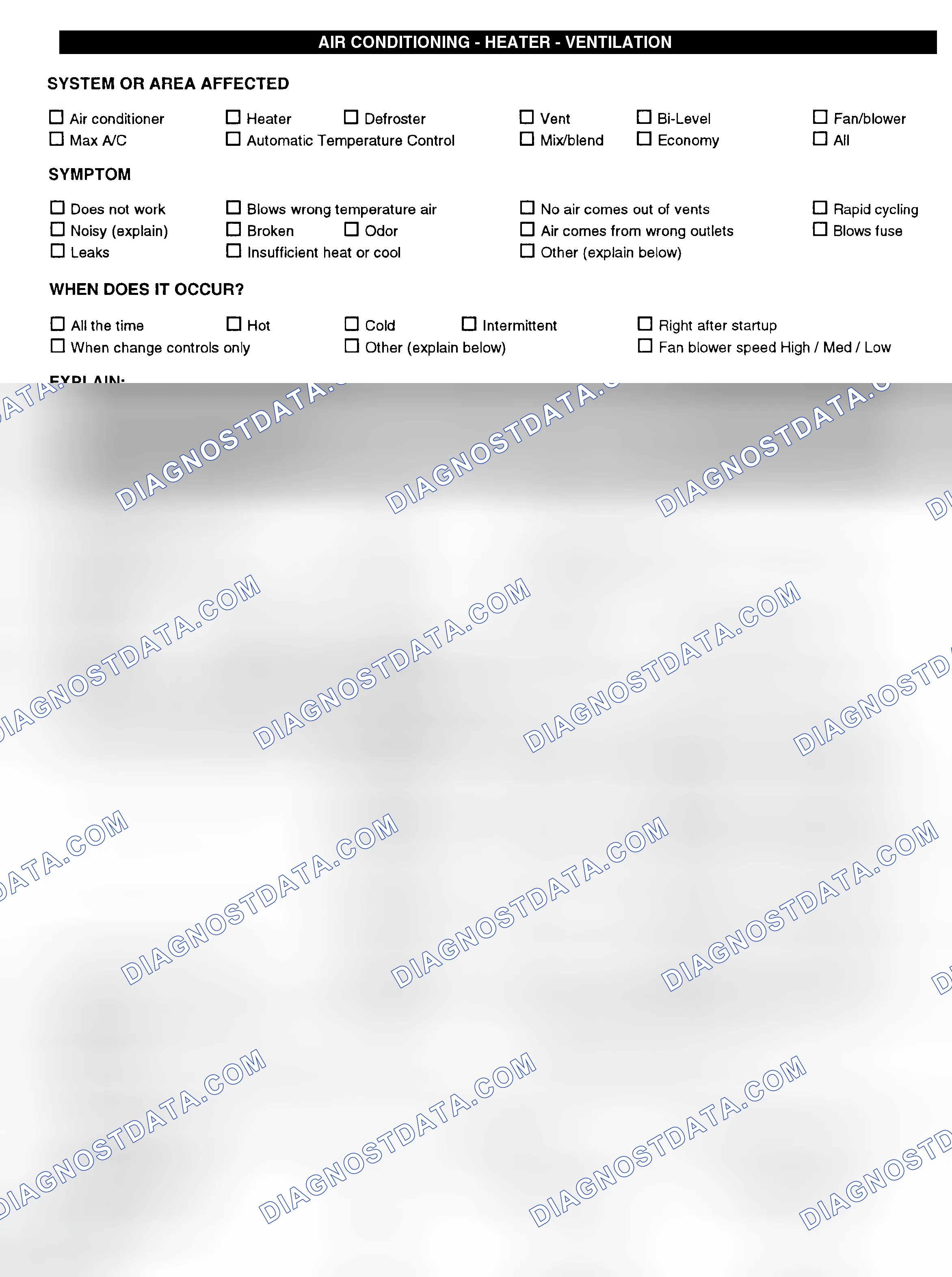 Scheme 4: Symptom Check List - Page 3