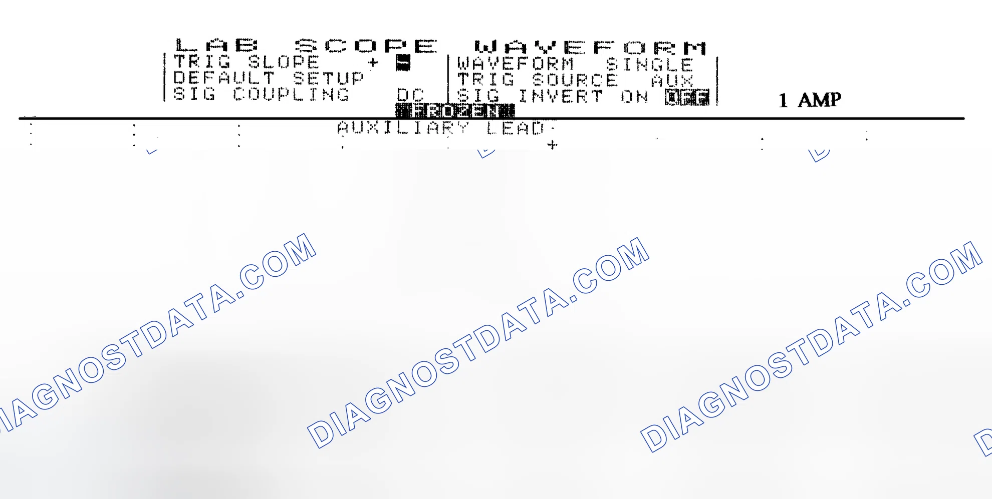 Scheme 20: Single Injector w/Normal Current Flow - Current Pattern