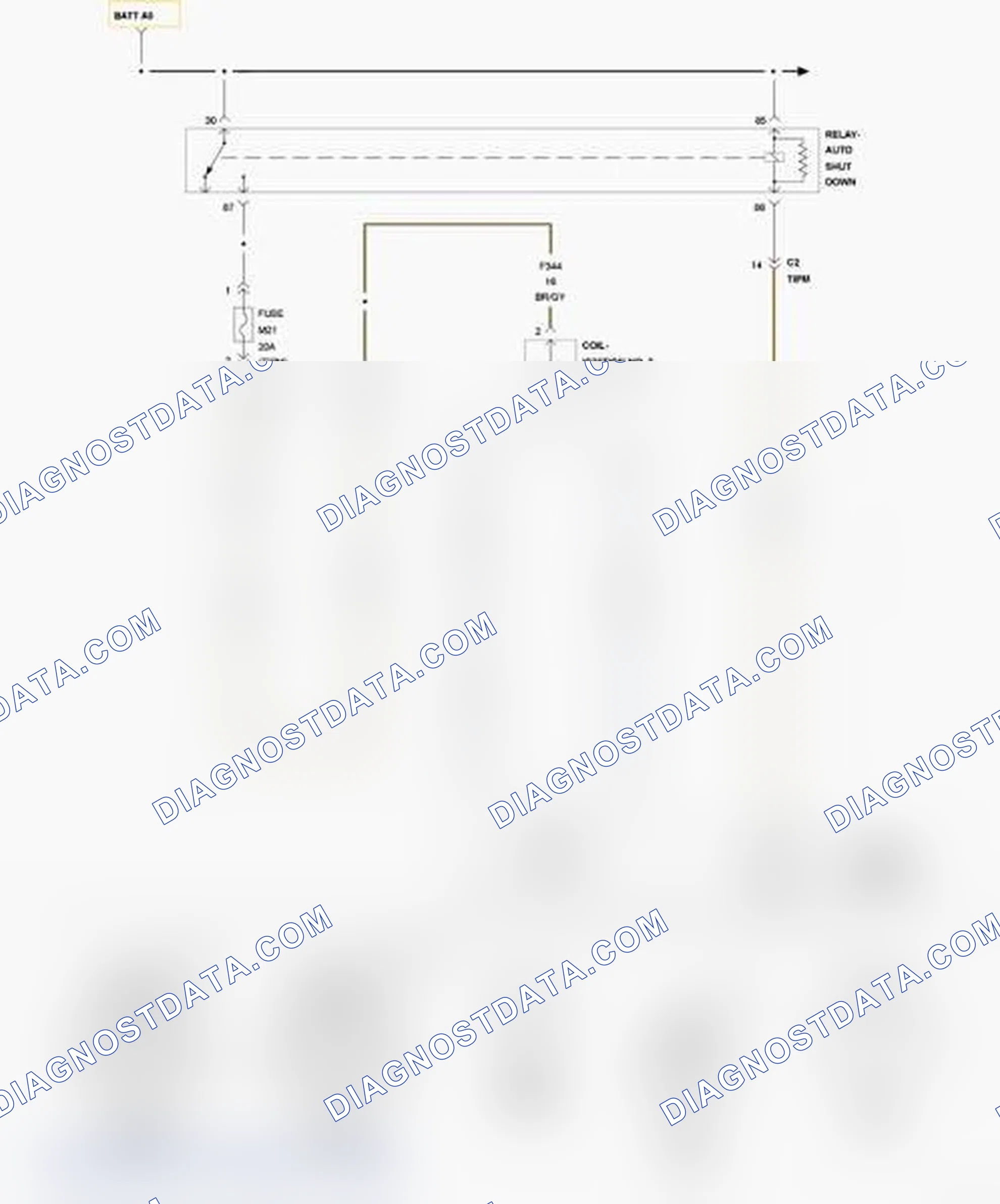 Scheme 446: P2305-IGNITION COIL 2 SECONDARY CIRCUIT - INSUFFICIENT IONIZATION