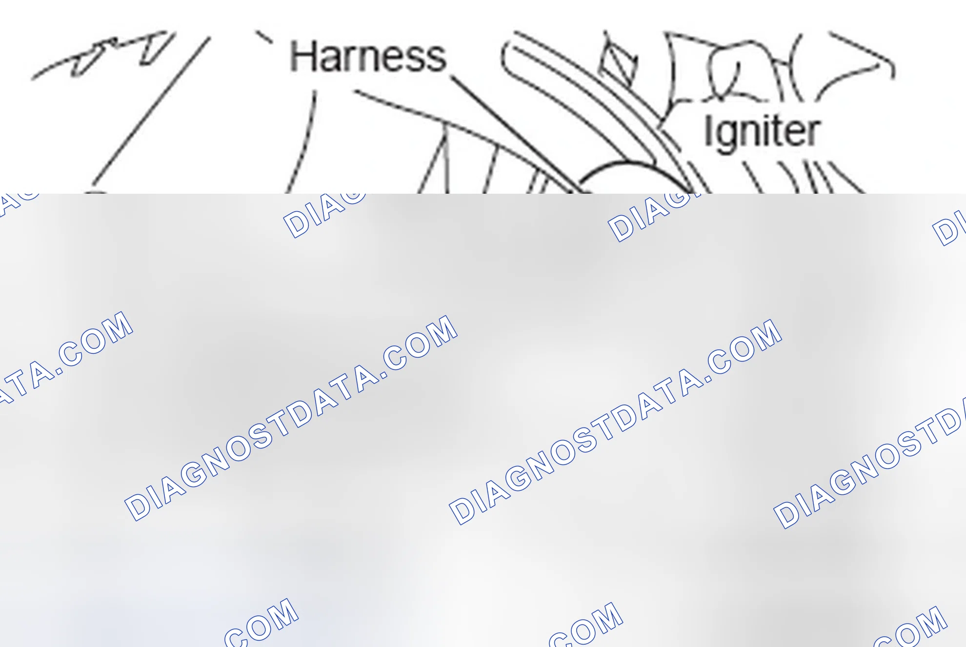 Scheme 37: << B >> HEADLIGHT CONTROL UNIT (HARNESS) REMOVAL < VEHICLES WITH DISCHARGE HEADLIGHT >