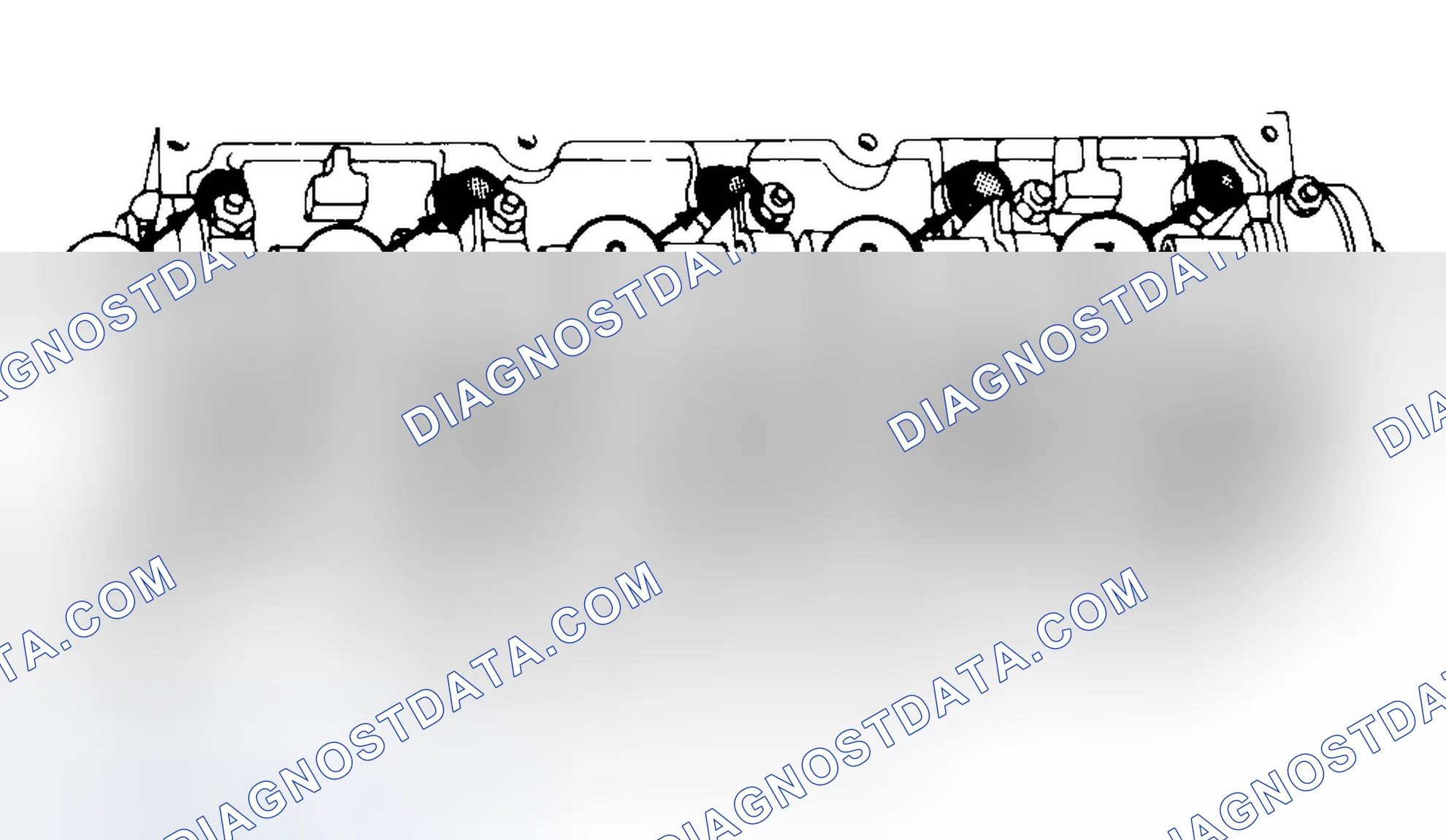 Scheme 7: Typical Cylinder Head Tightening or Loosening Sequence