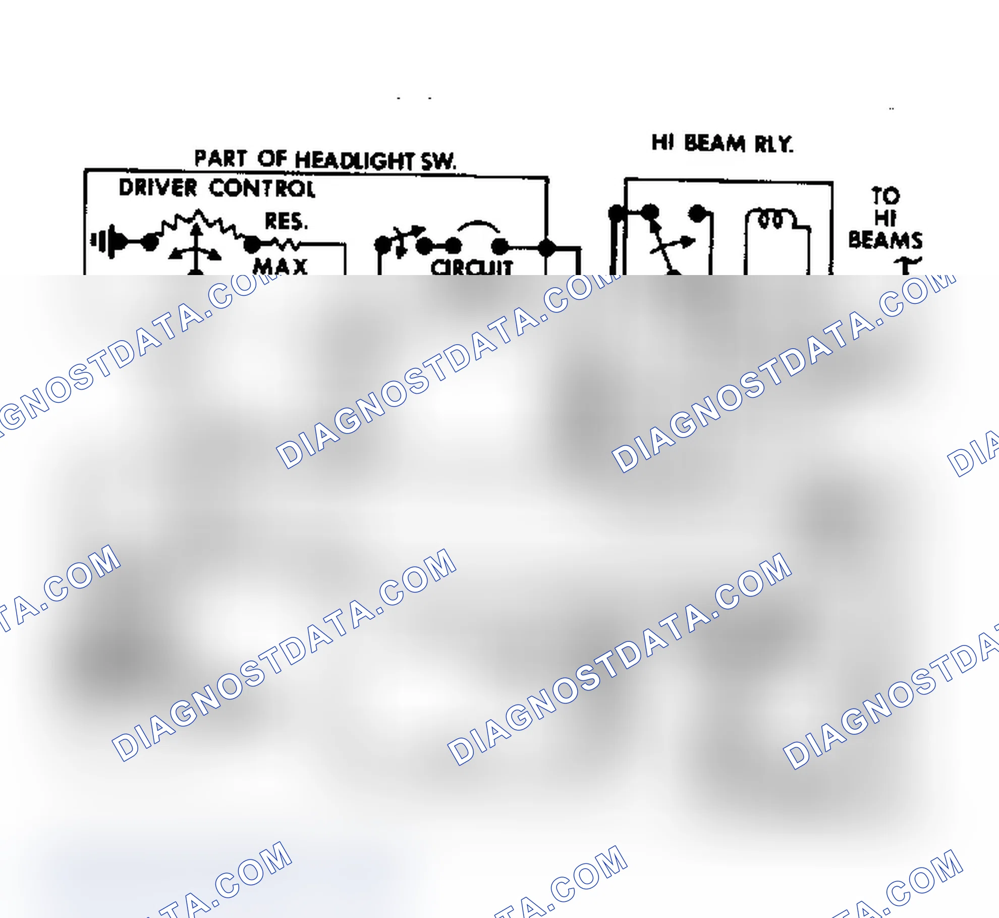 Scheme 7: Town Car Headlight Dimmer Wiring Diagram