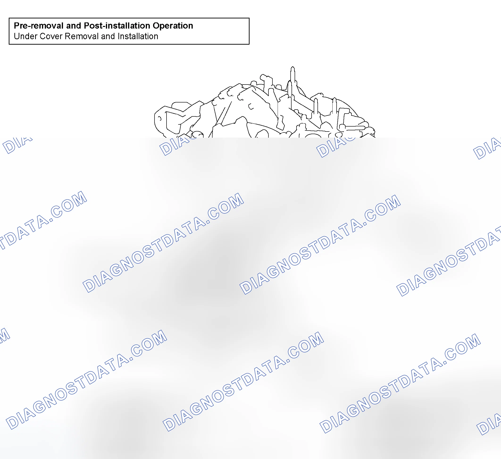 Scheme 4: REMOVAL AND INSTALLATION < 3.8L ENGINE >