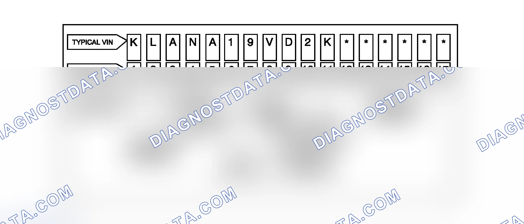 Scheme 8: VIN Derivative (Except North America)