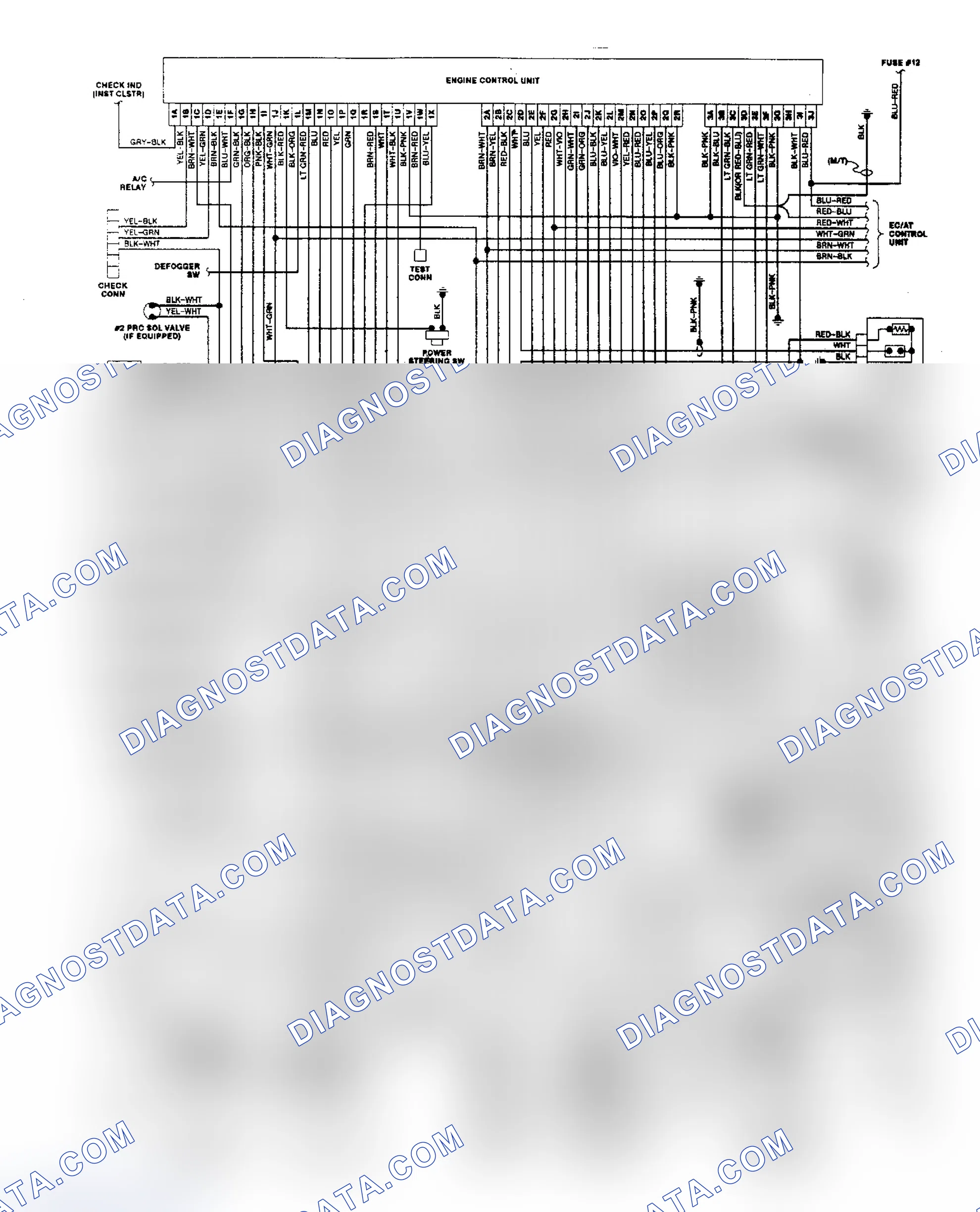 Scheme 93: Wiring Diagram for 929 EGI